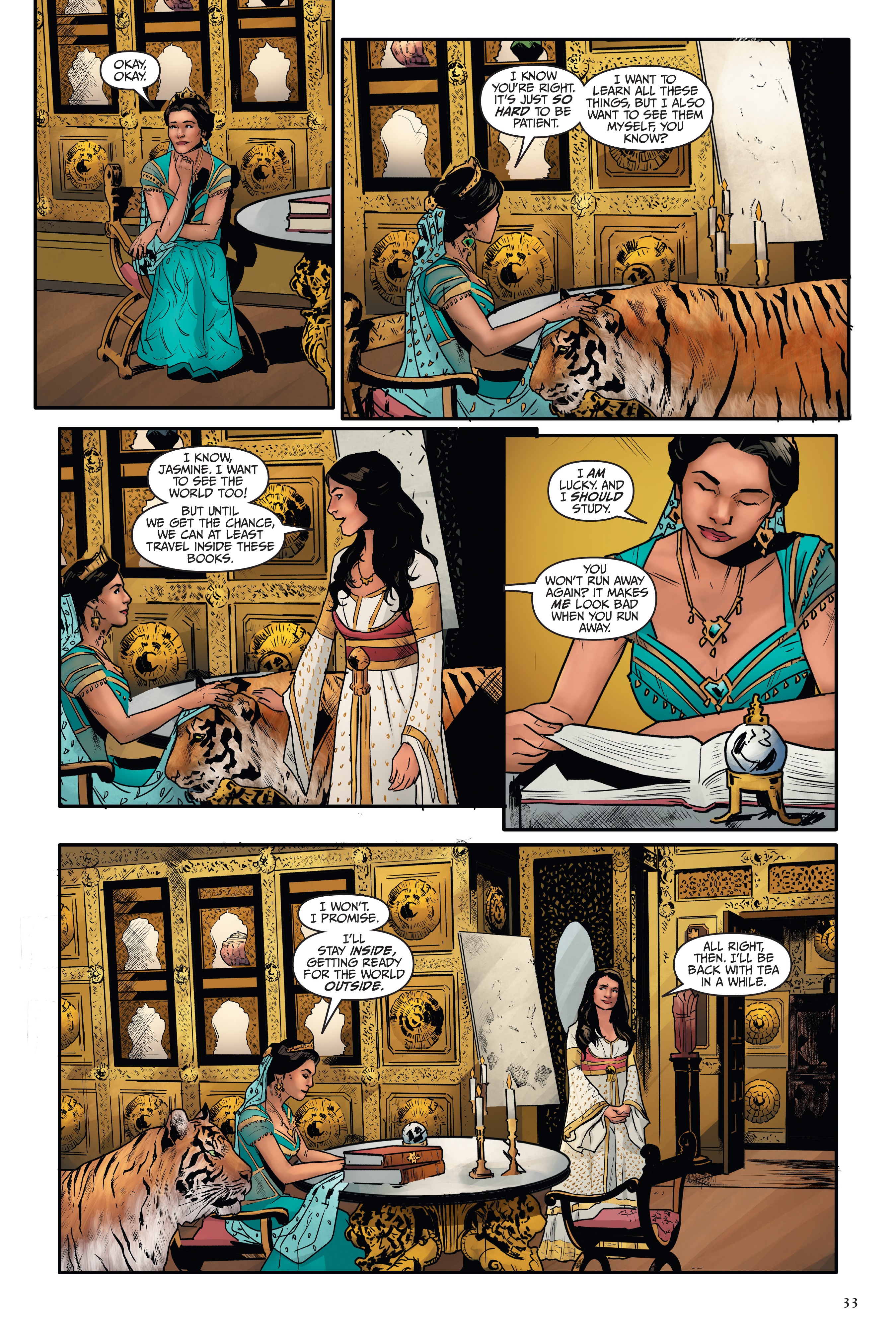 Disney Aladdin: Four Tales of Agrabah  (2019) issue 1 - Page 33