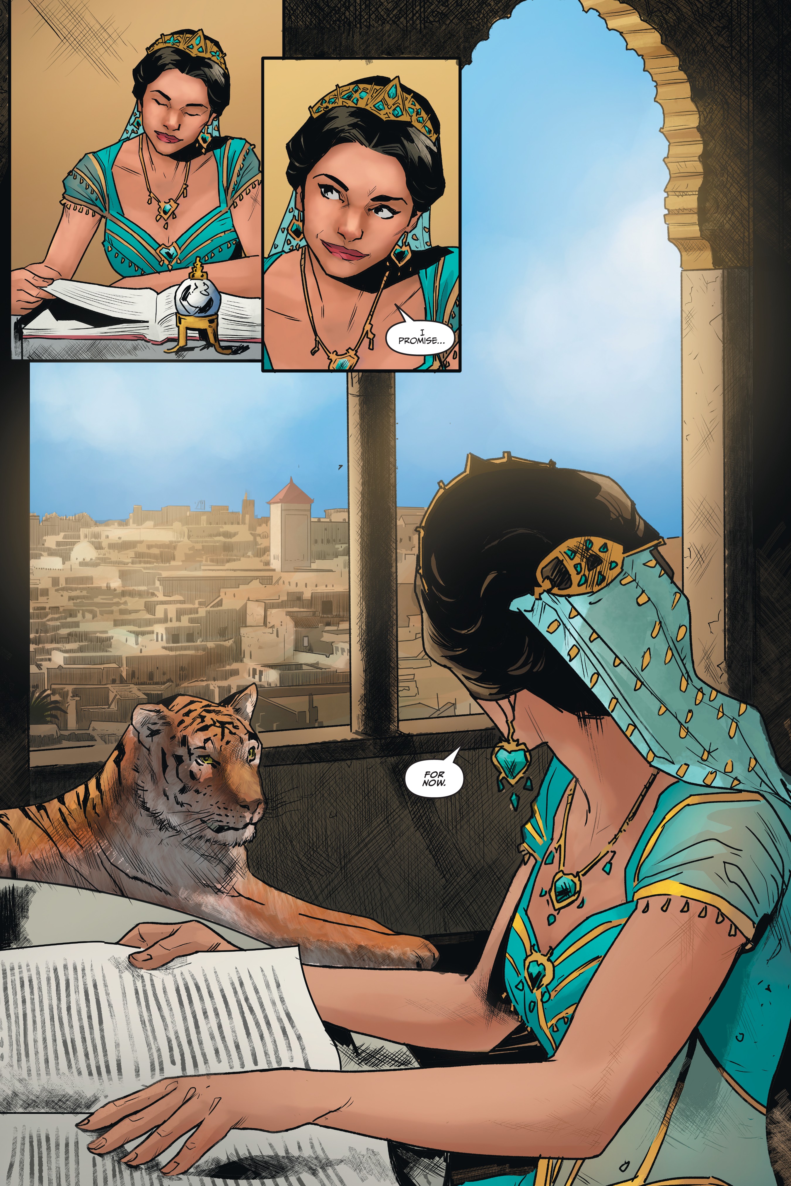 Disney Aladdin: Four Tales of Agrabah  (2019) issue 1 - Page 34