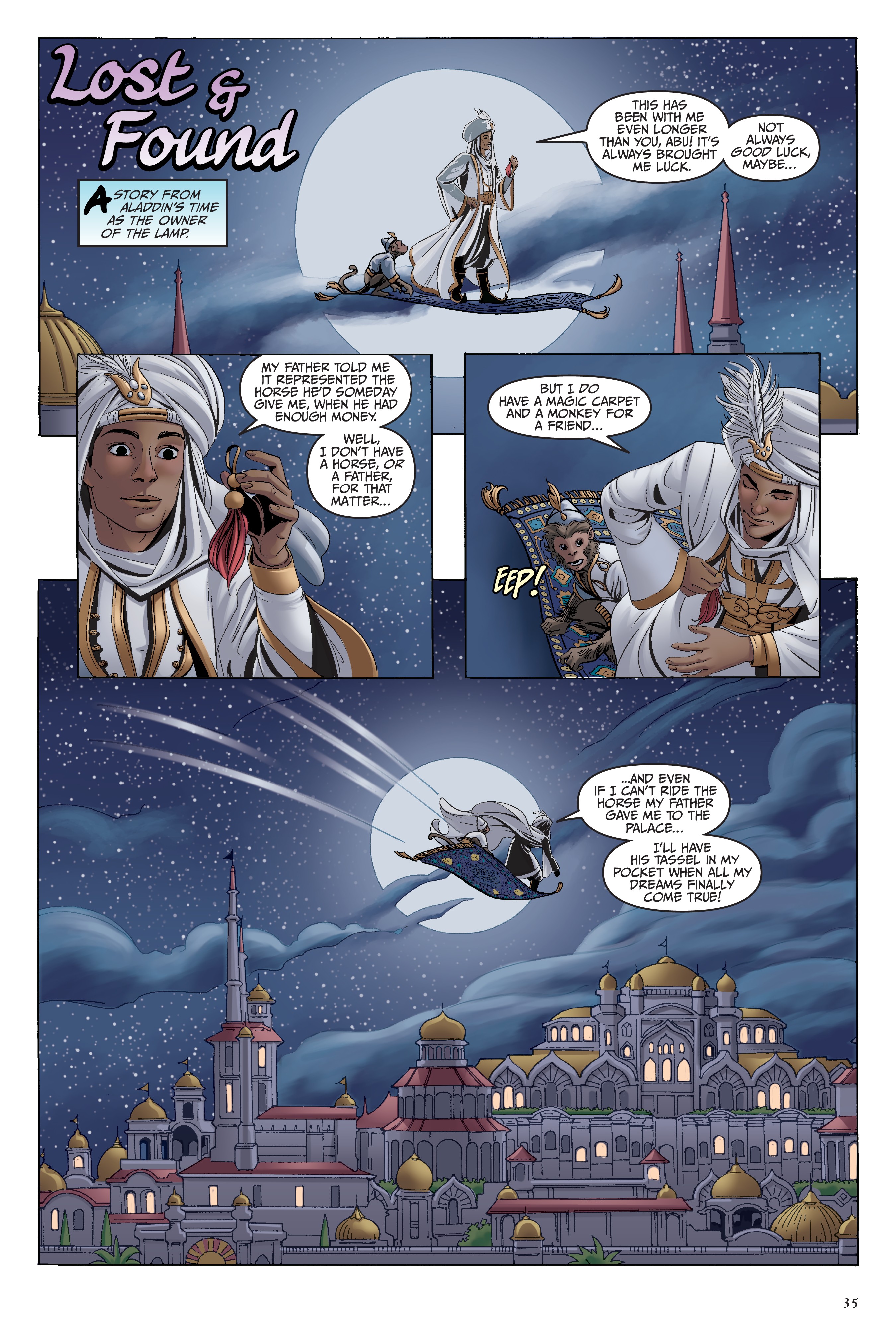 Disney Aladdin: Four Tales of Agrabah  (2019) issue 1 - Page 35