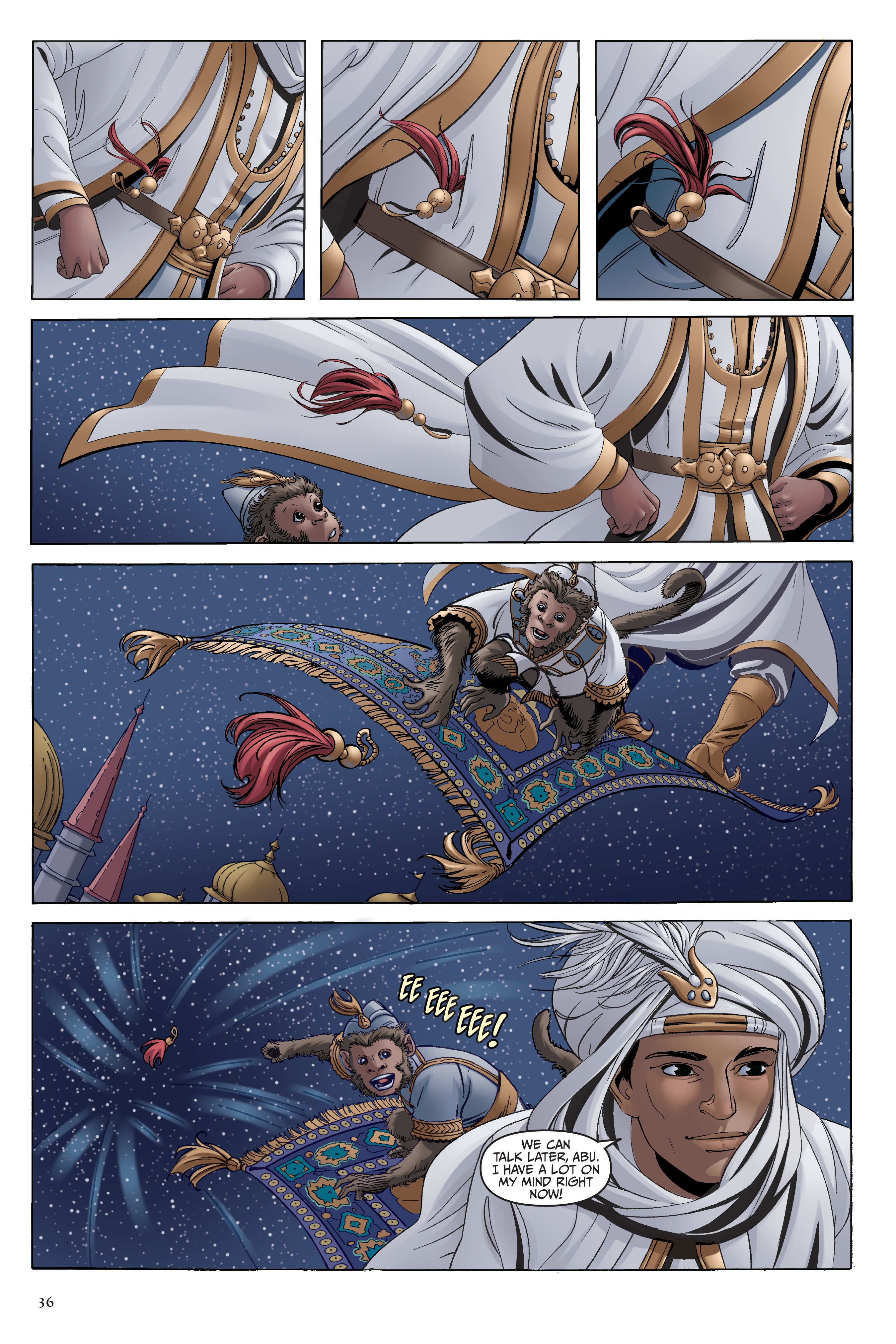 Disney Aladdin: Four Tales of Agrabah  (2019) issue 1 - Page 36