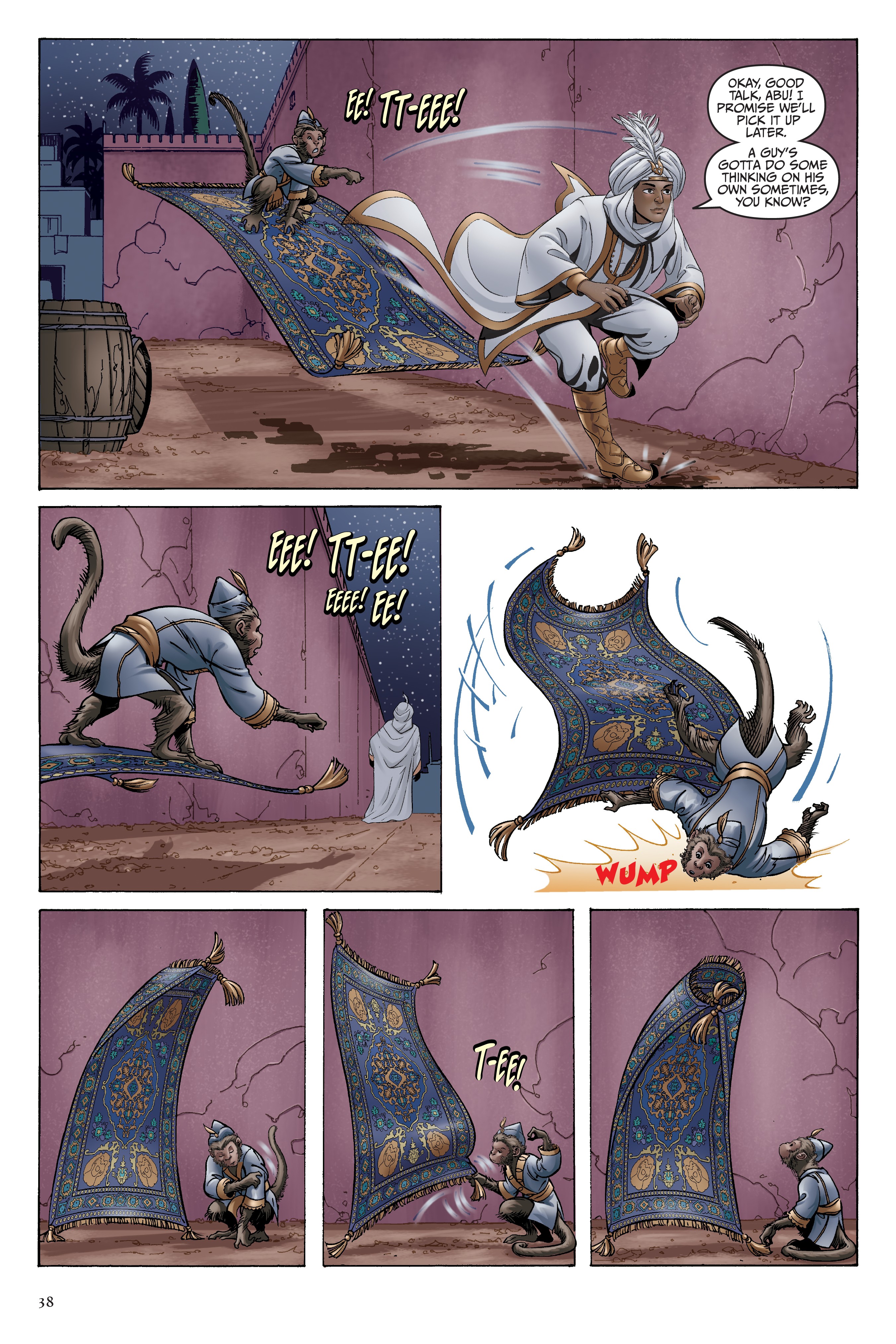 Disney Aladdin: Four Tales of Agrabah  (2019) issue 1 - Page 38