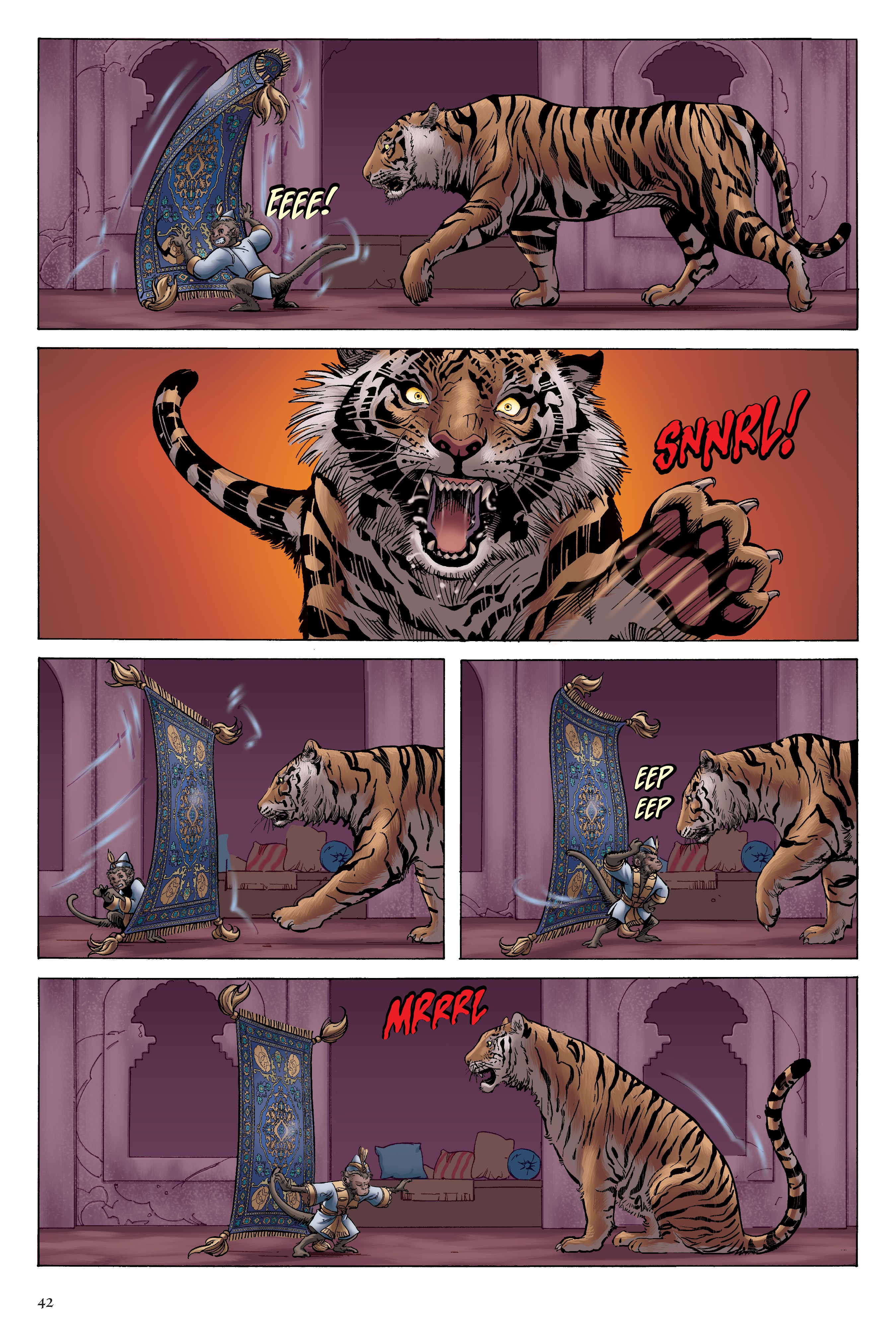 Disney Aladdin: Four Tales of Agrabah  (2019) issue 1 - Page 42