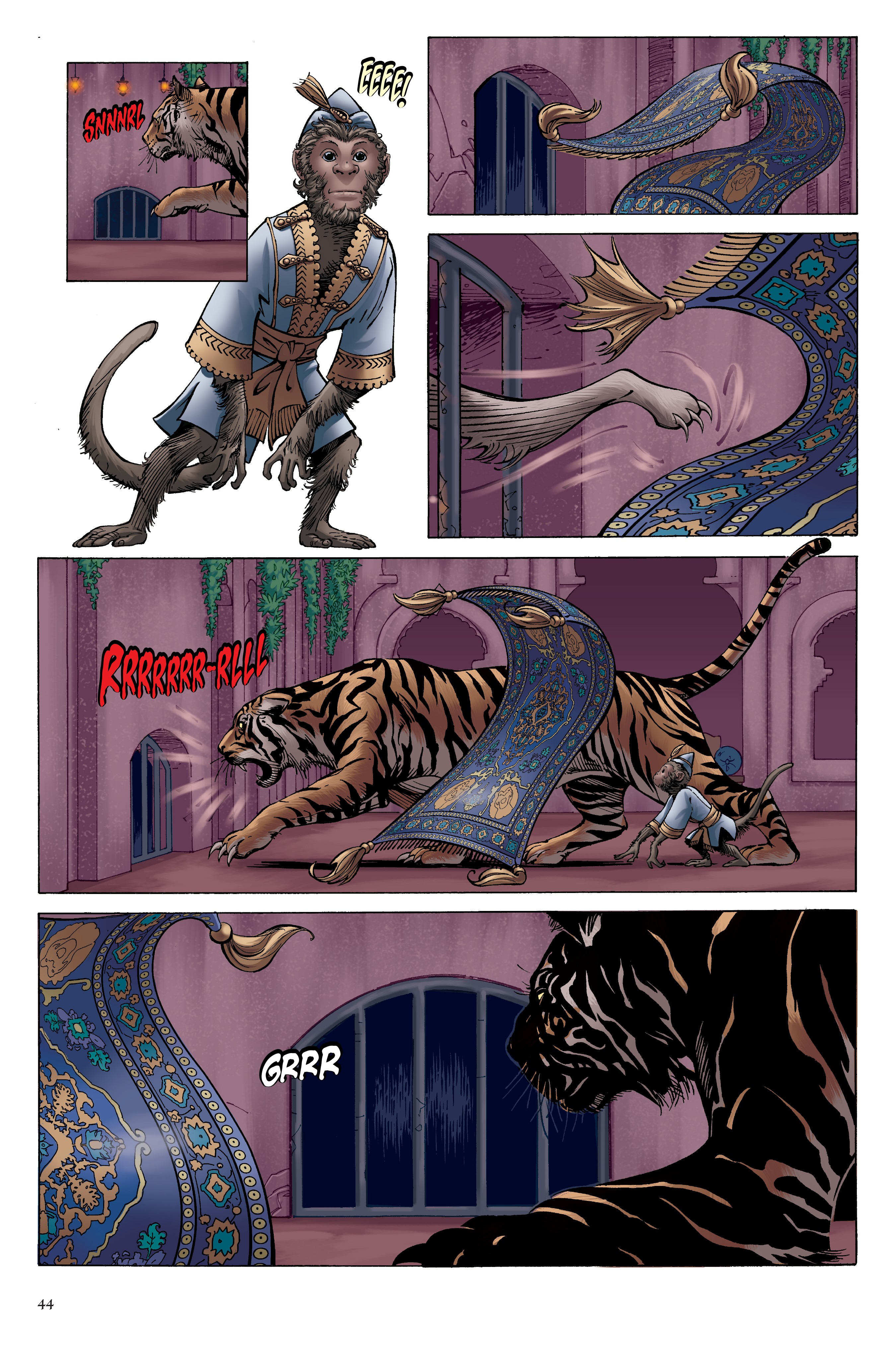 Disney Aladdin: Four Tales of Agrabah  (2019) issue 1 - Page 44