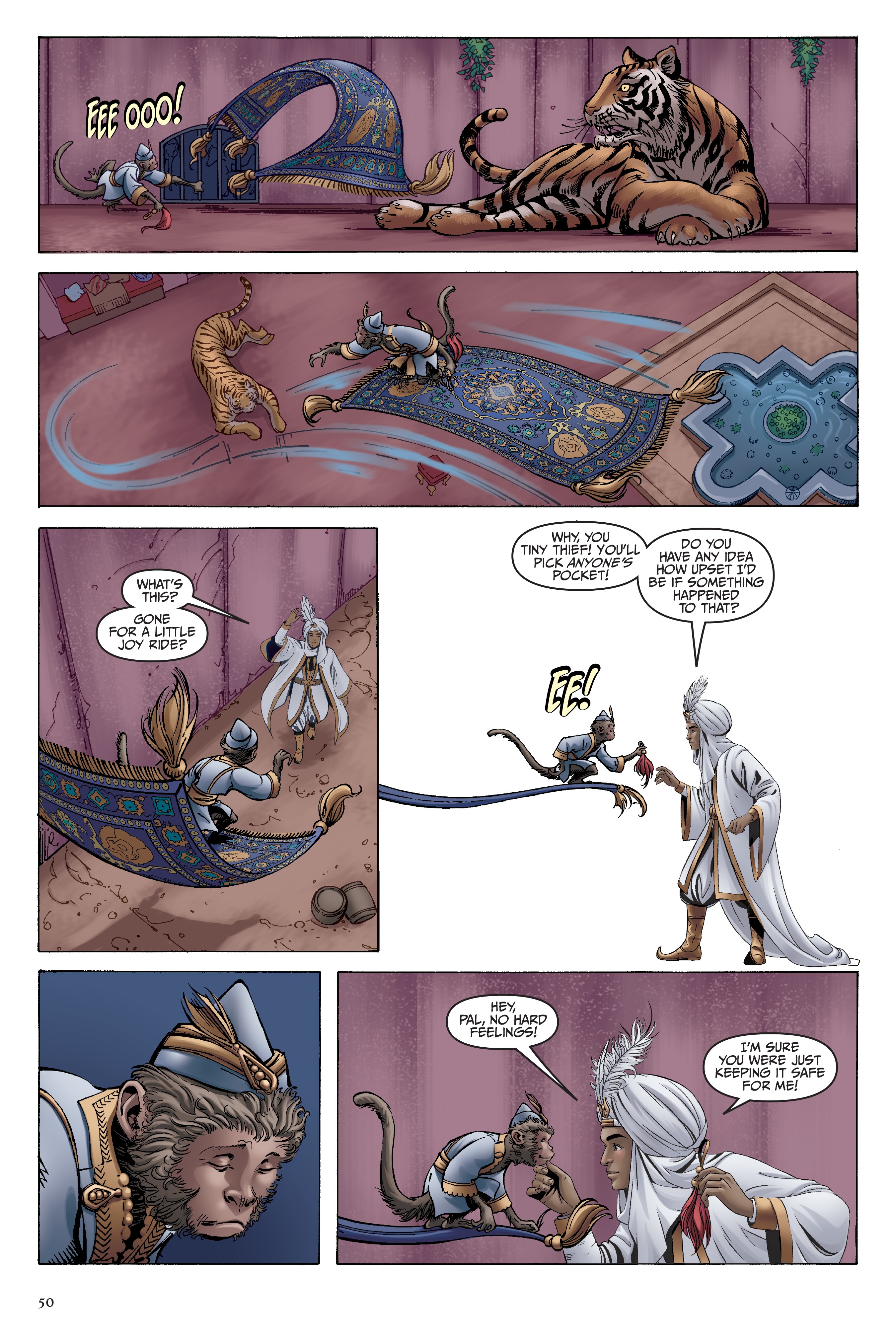 Disney Aladdin: Four Tales of Agrabah  (2019) issue 1 - Page 50