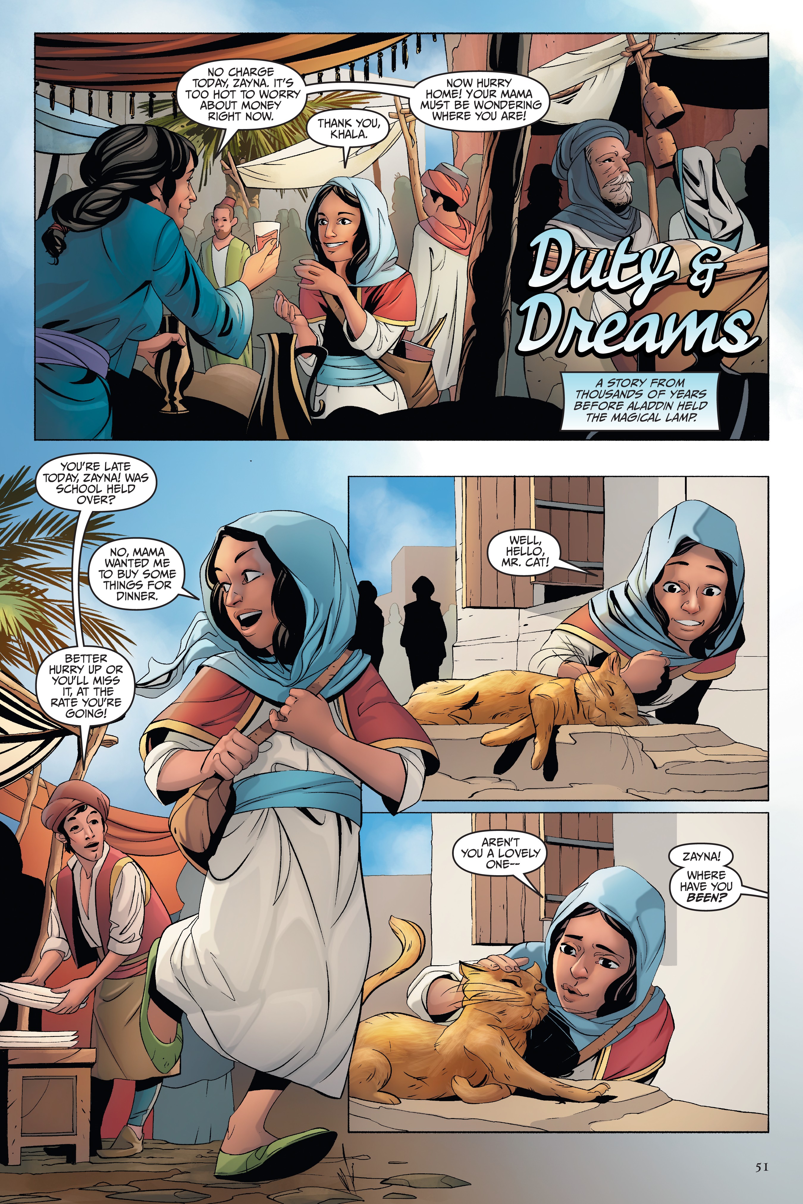 Disney Aladdin: Four Tales of Agrabah  (2019) issue 1 - Page 51