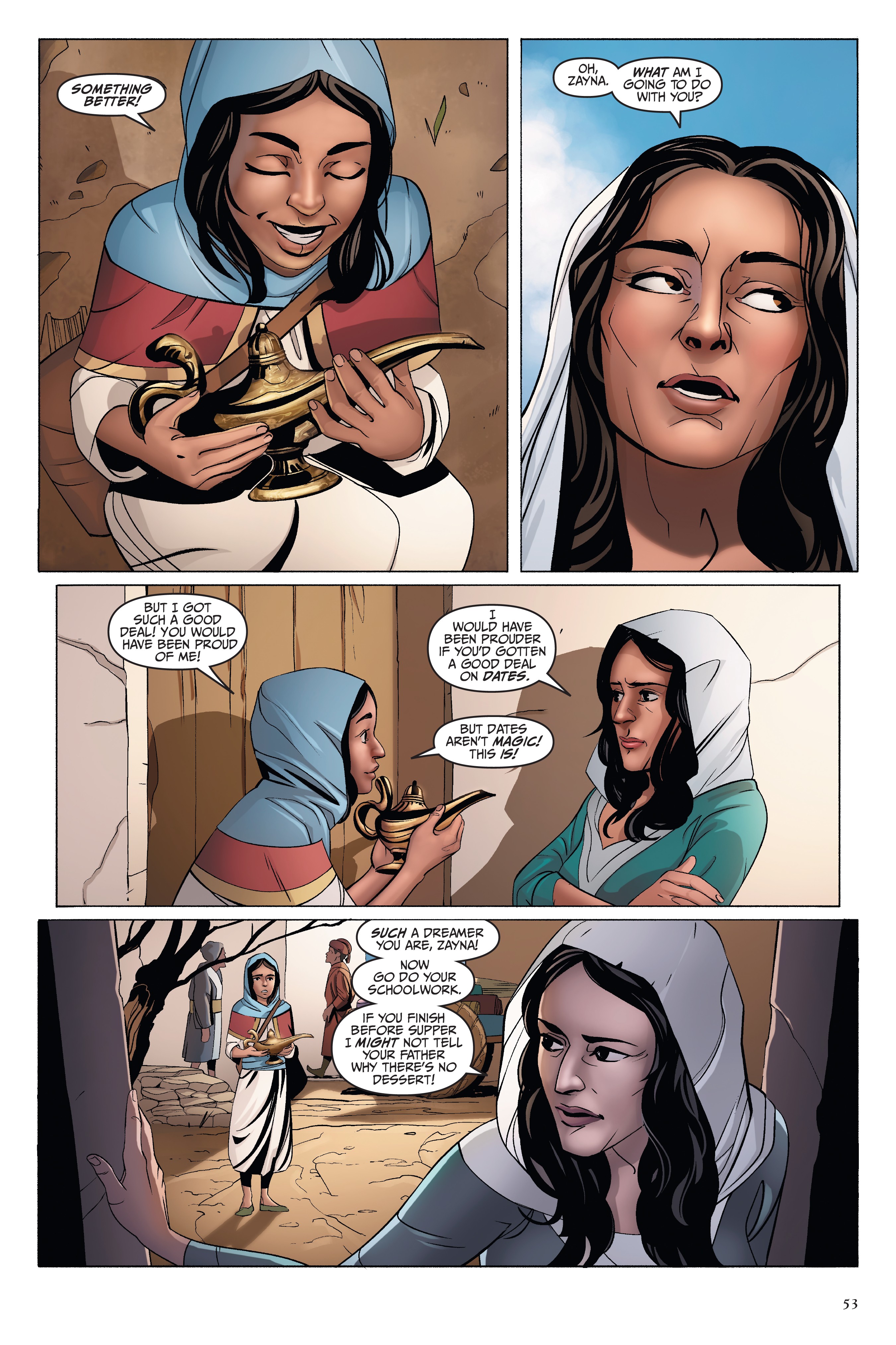 Disney Aladdin: Four Tales of Agrabah  (2019) issue 1 - Page 53