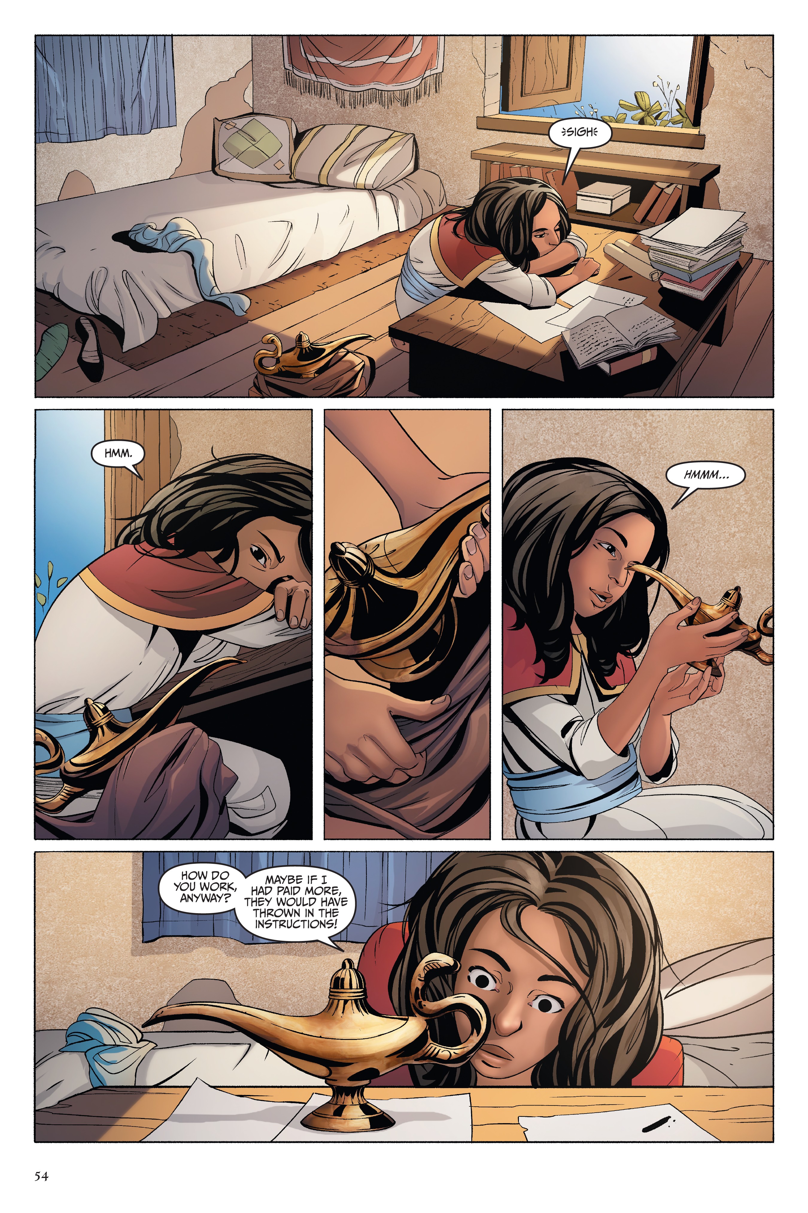 Disney Aladdin: Four Tales of Agrabah  (2019) issue 1 - Page 54