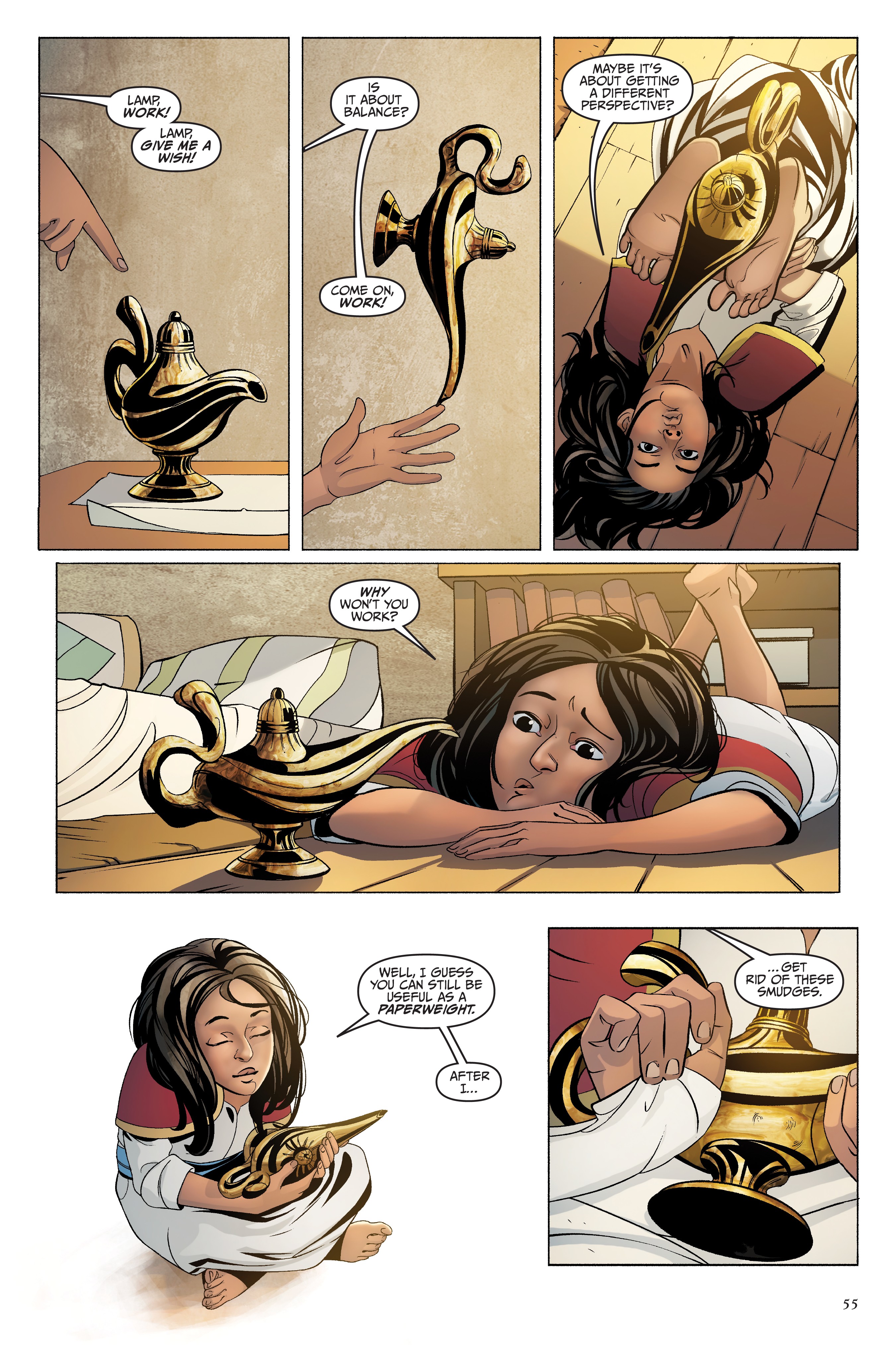 Disney Aladdin: Four Tales of Agrabah  (2019) issue 1 - Page 55