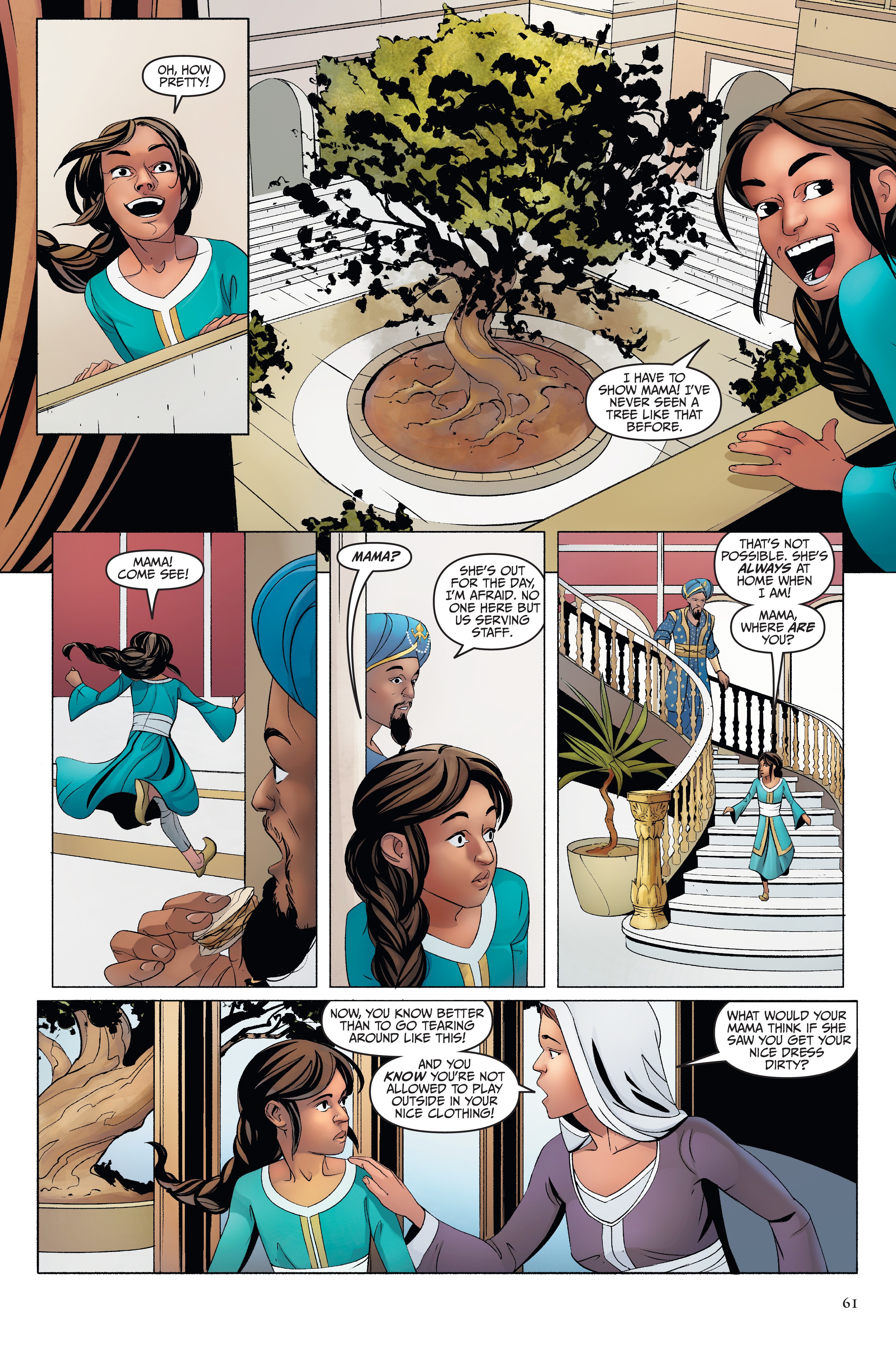 Disney Aladdin: Four Tales of Agrabah  (2019) issue 1 - Page 61