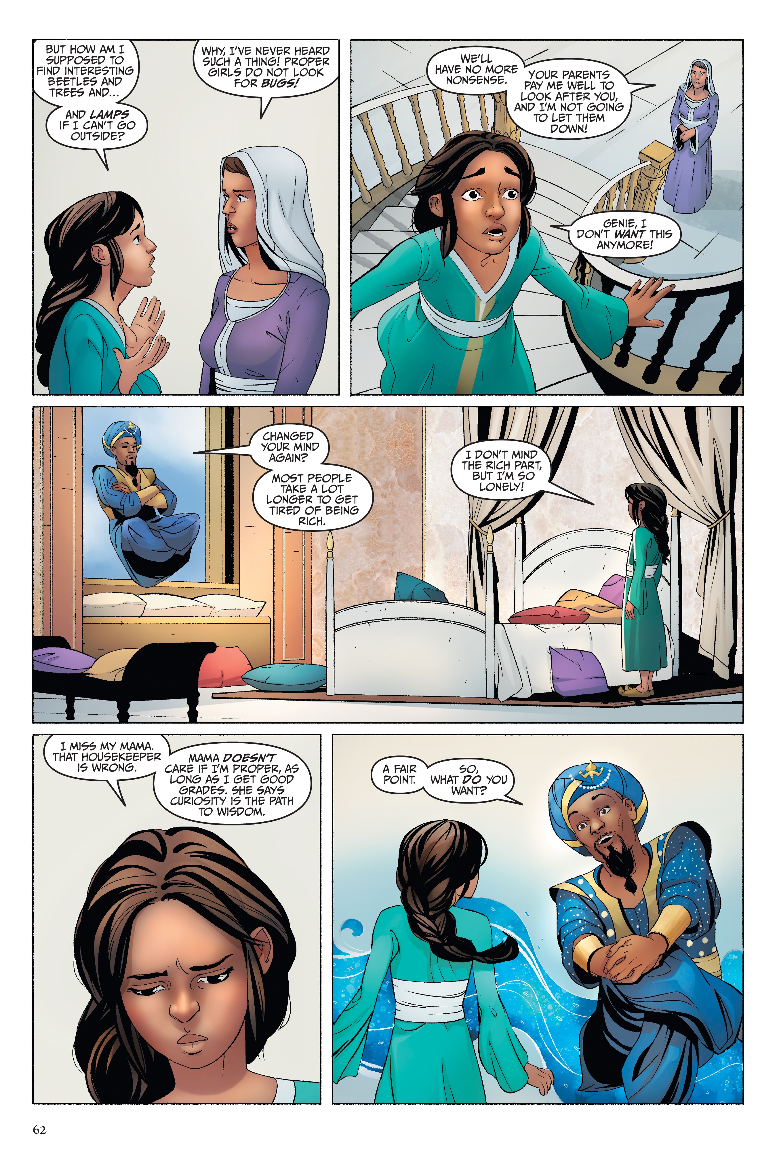 Disney Aladdin: Four Tales of Agrabah  (2019) issue 1 - Page 62