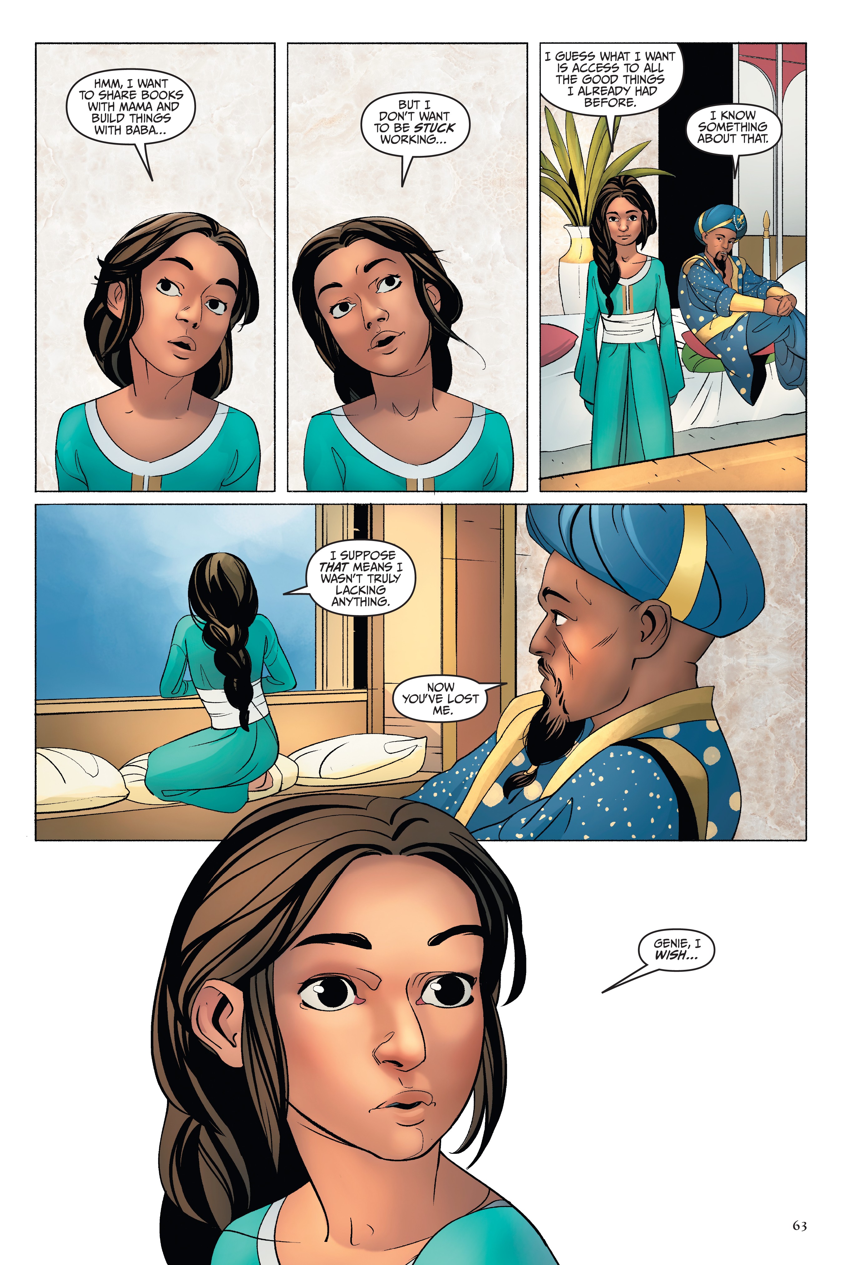 Disney Aladdin: Four Tales of Agrabah  (2019) issue 1 - Page 63