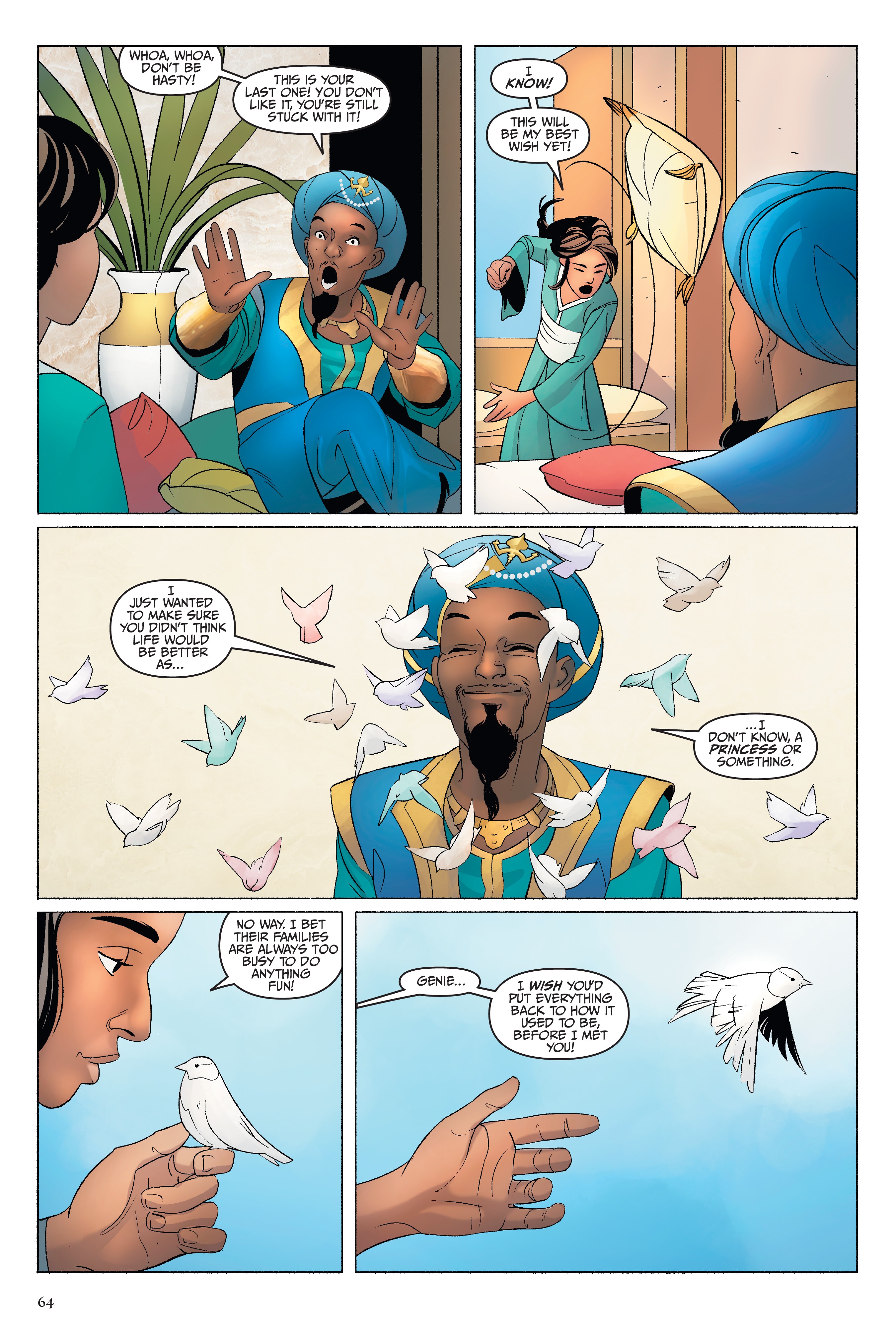 Disney Aladdin: Four Tales of Agrabah  (2019) issue 1 - Page 64