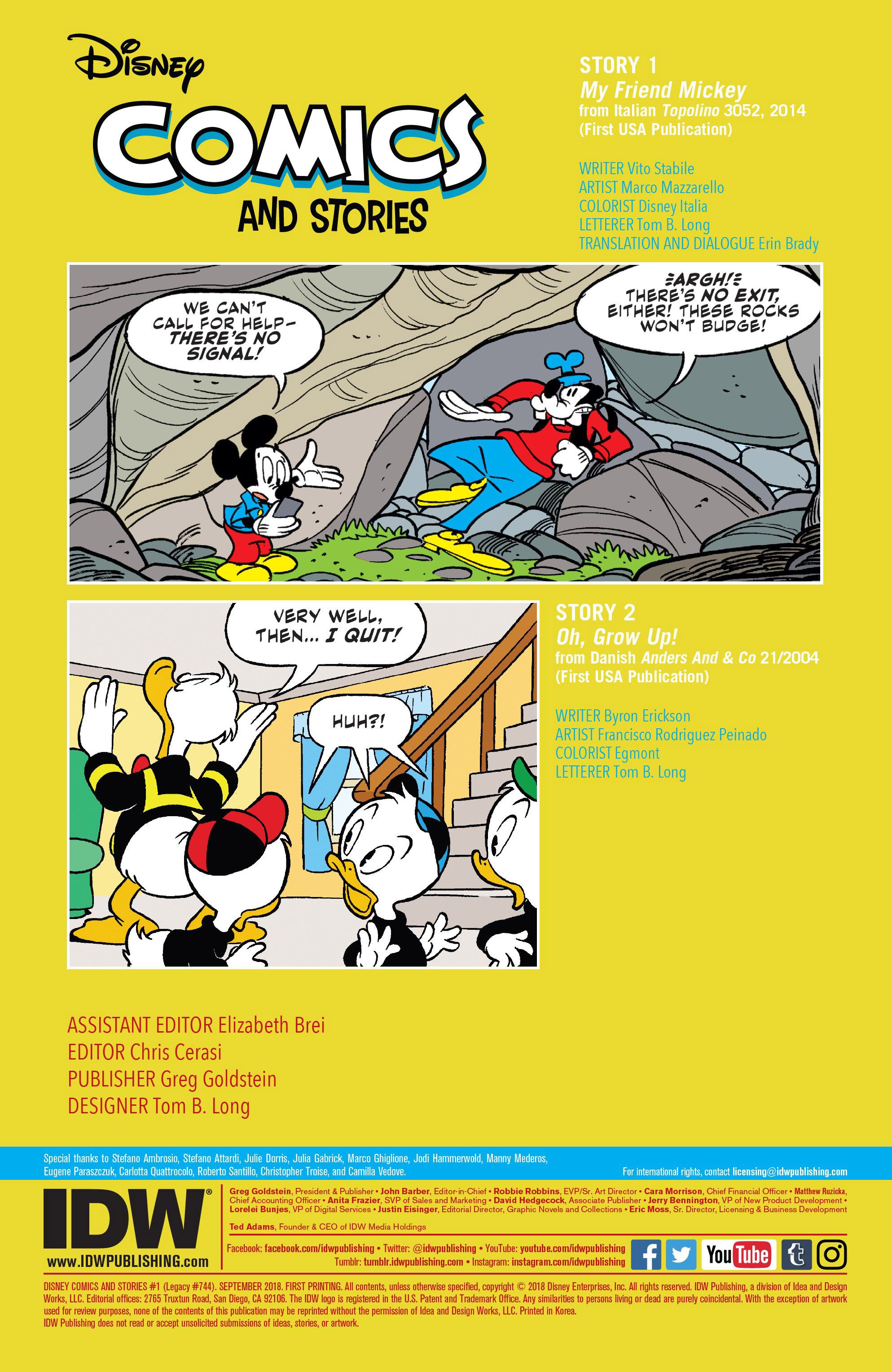 Disney Comics and Stories (2018-): Chapter 1 - Page 2