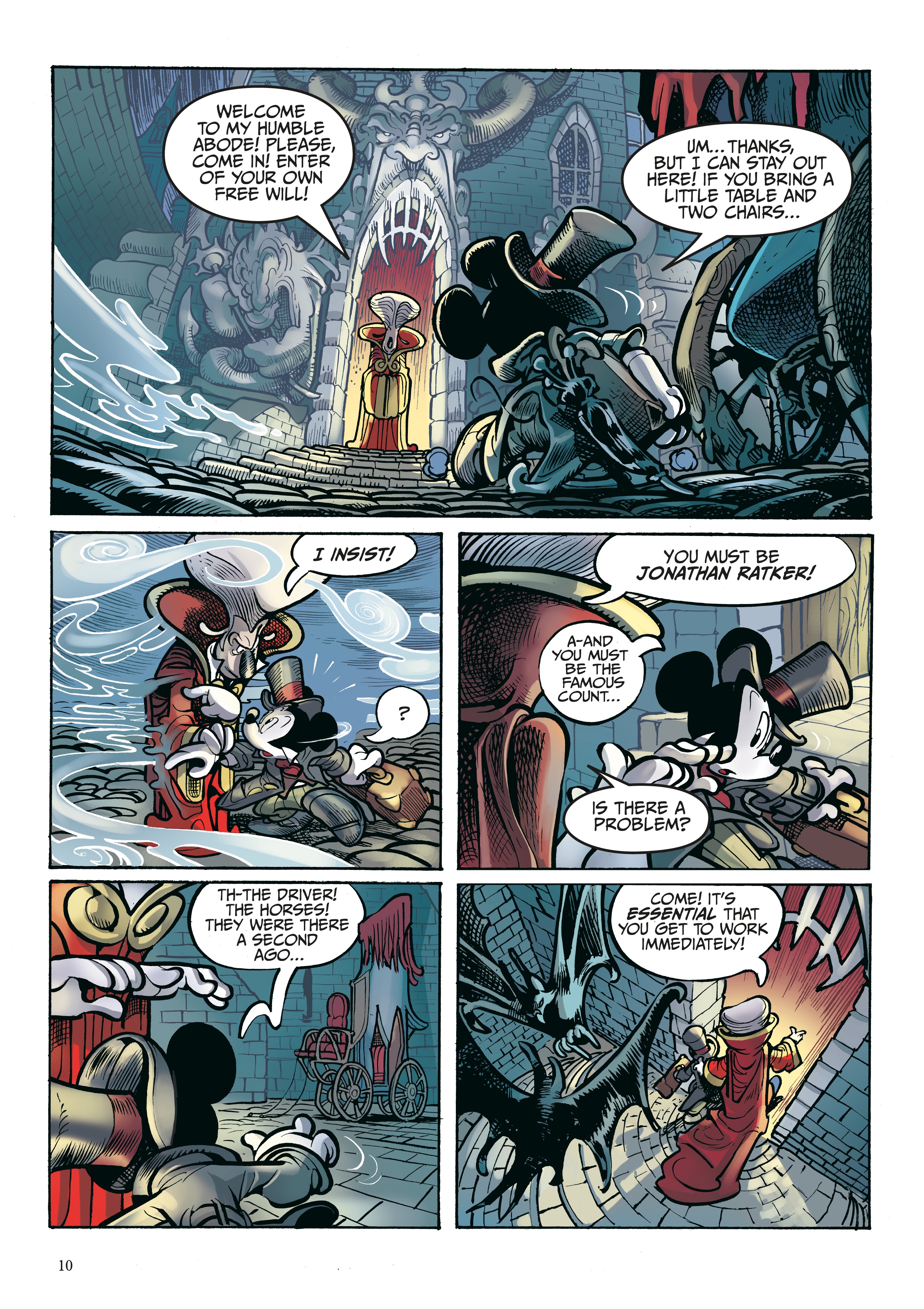 Disney Dracula starring Mickey Mouse (2019) issue 1 - Page 10