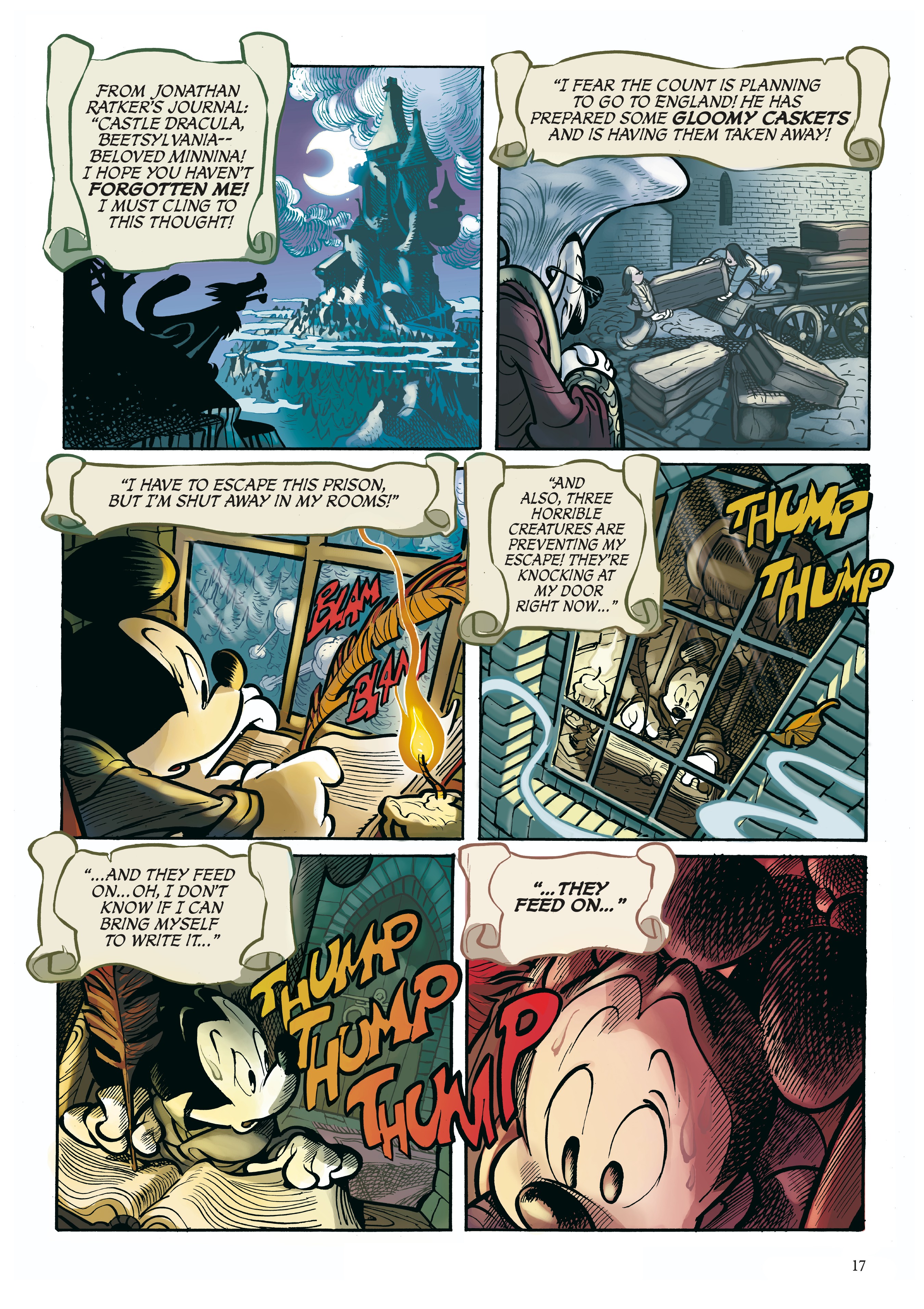 Disney Dracula starring Mickey Mouse (2019) issue 1 - Page 17