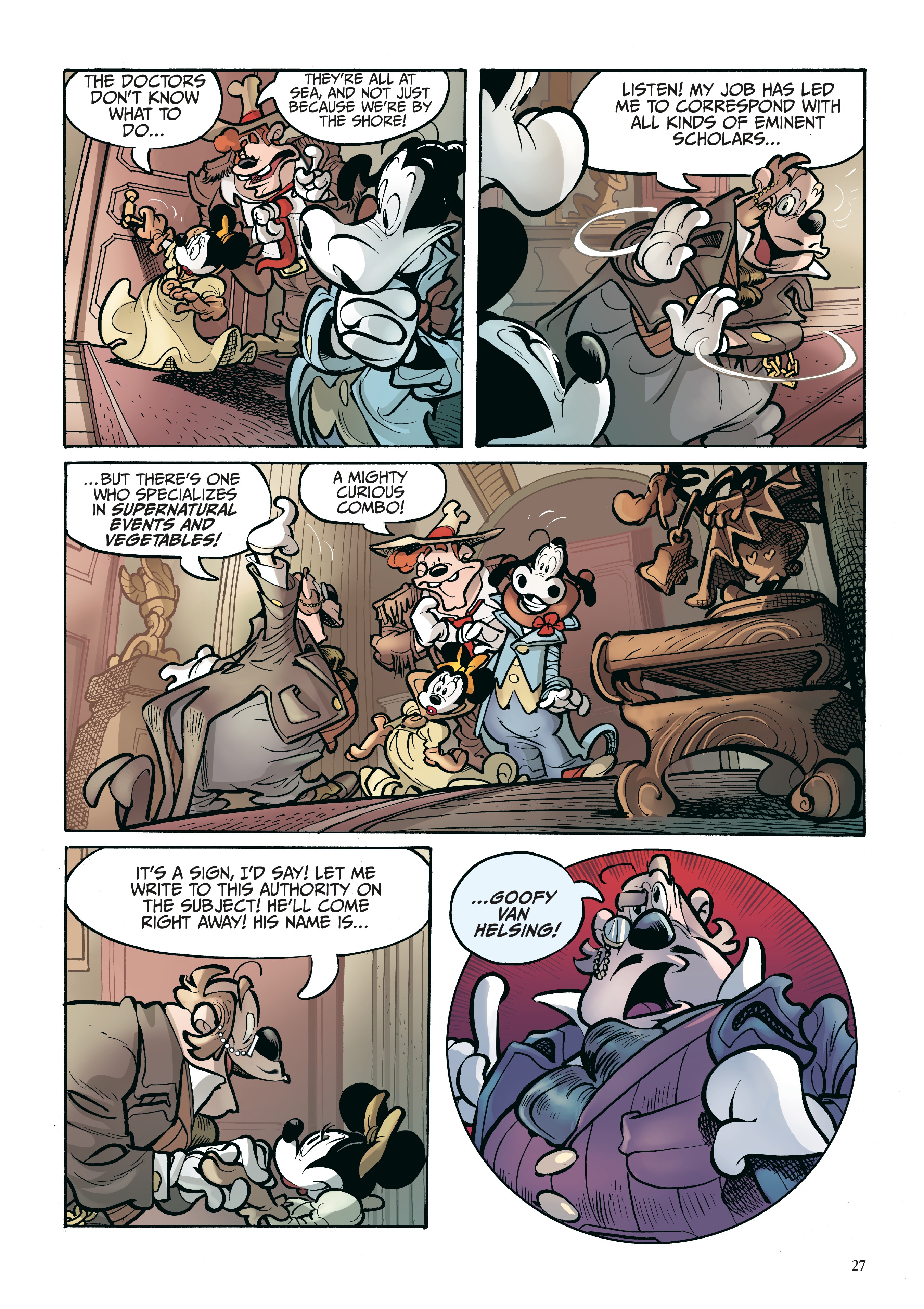 Disney Dracula starring Mickey Mouse (2019) issue 1 - Page 27