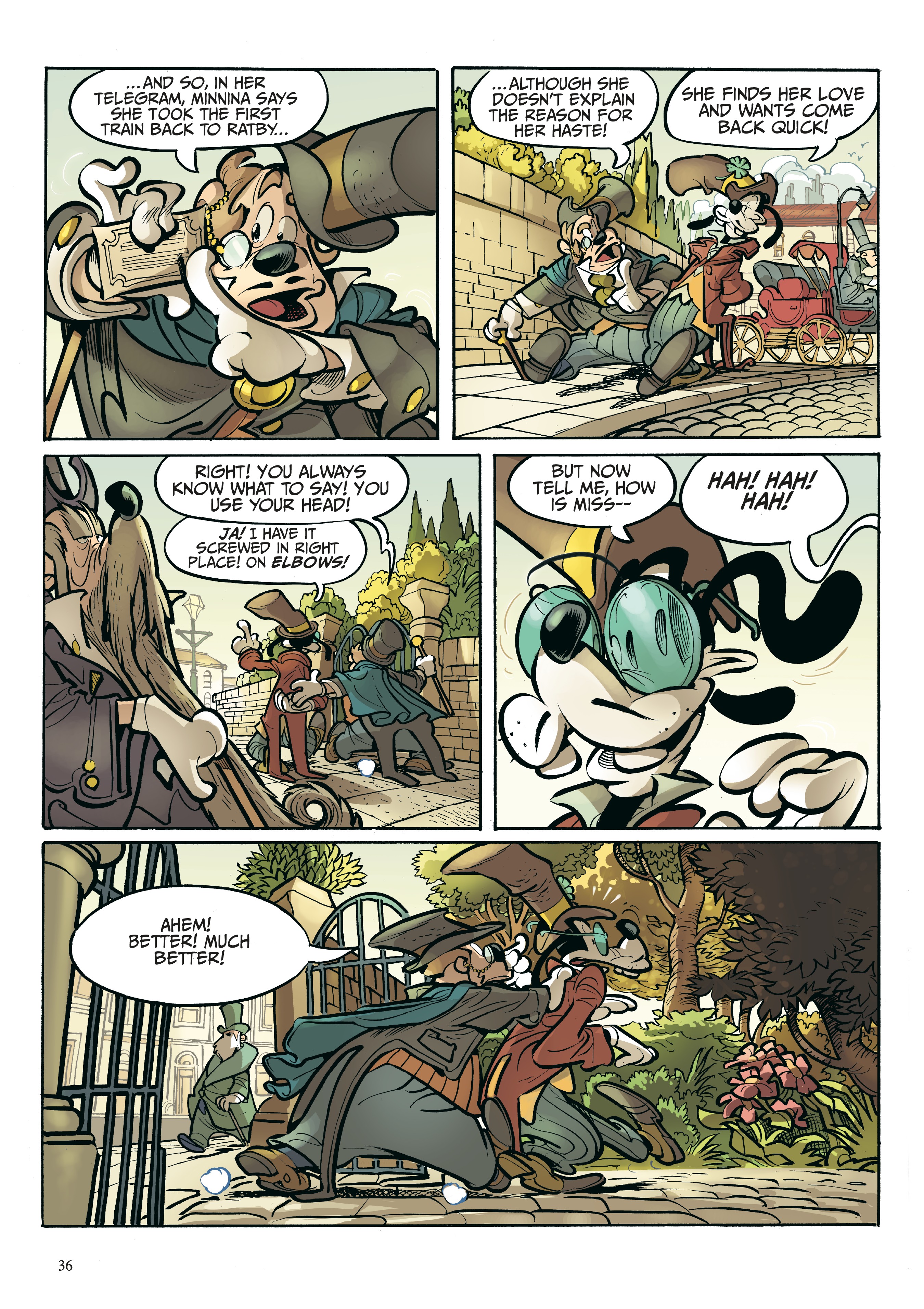 Disney Dracula starring Mickey Mouse (2019) issue 1 - Page 36