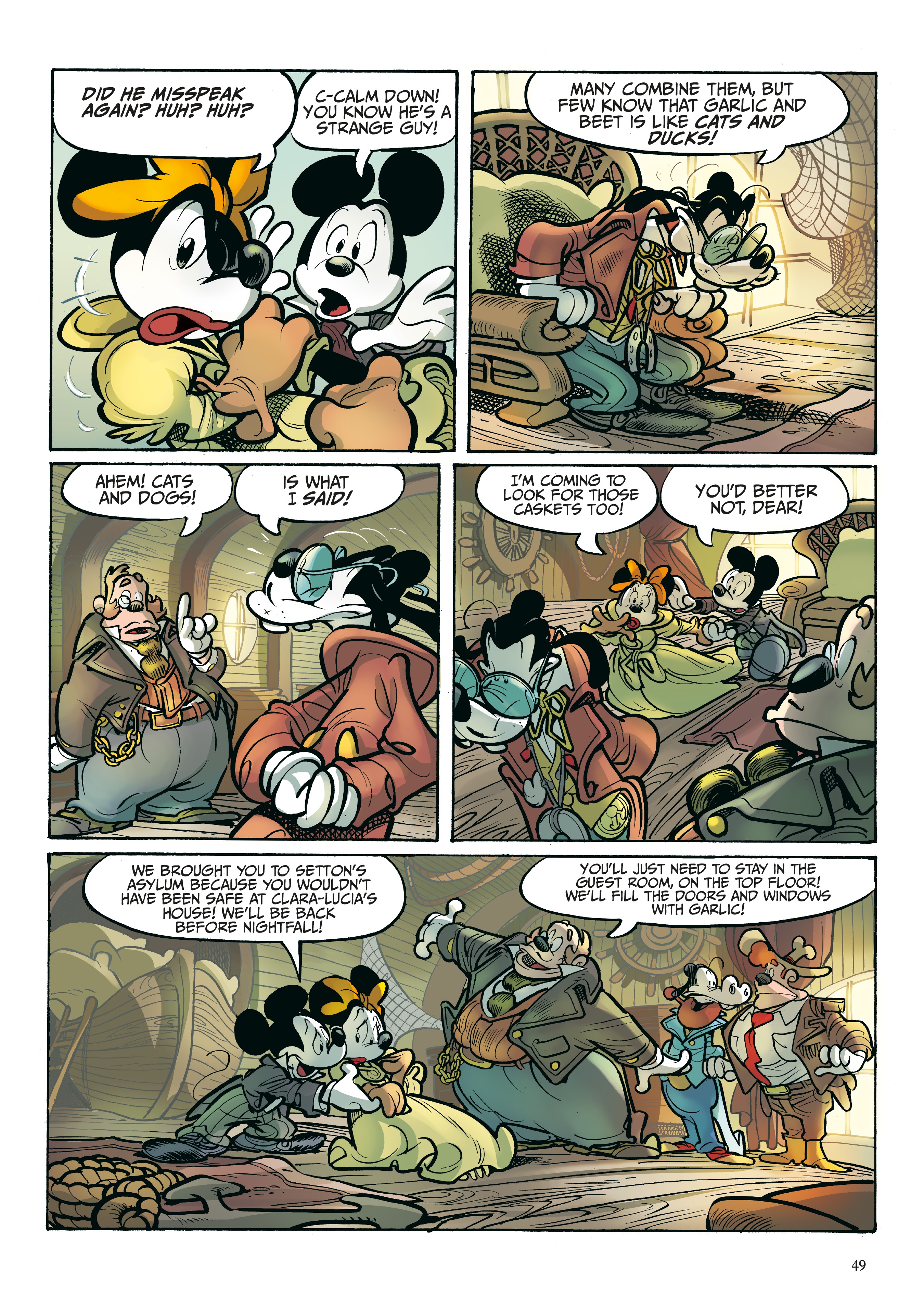 Disney Dracula starring Mickey Mouse (2019) issue 1 - Page 49