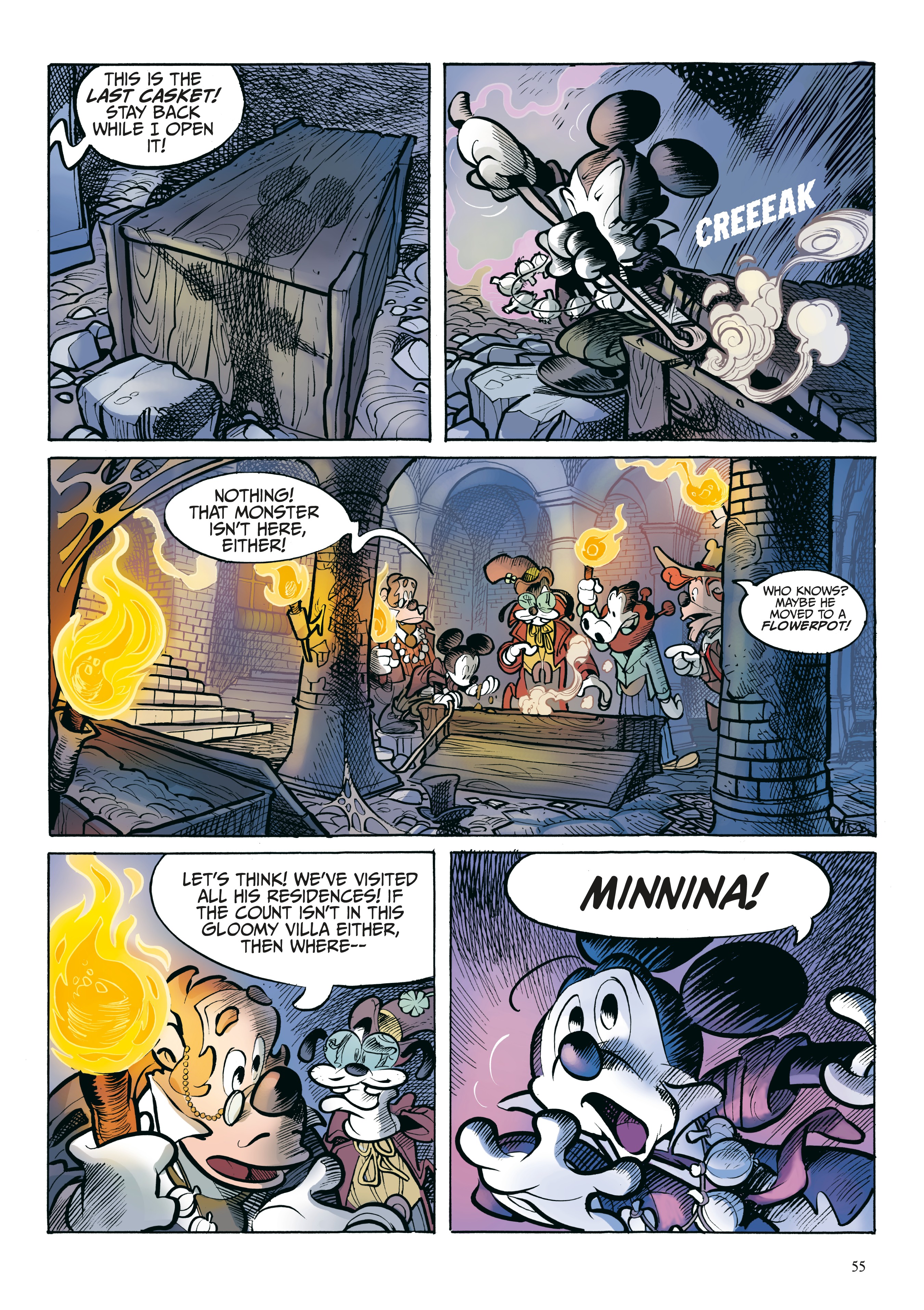 Disney Dracula starring Mickey Mouse (2019) issue 1 - Page 55