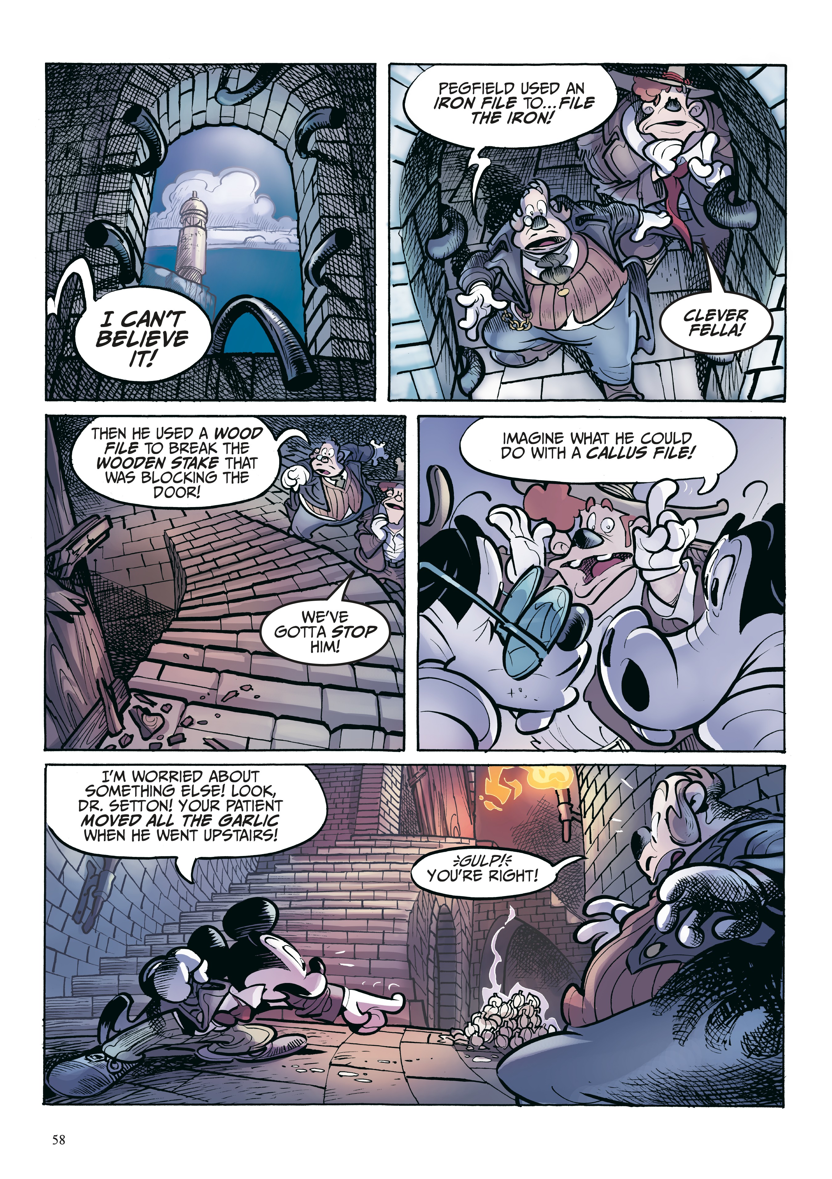 Disney Dracula starring Mickey Mouse (2019) issue 1 - Page 58