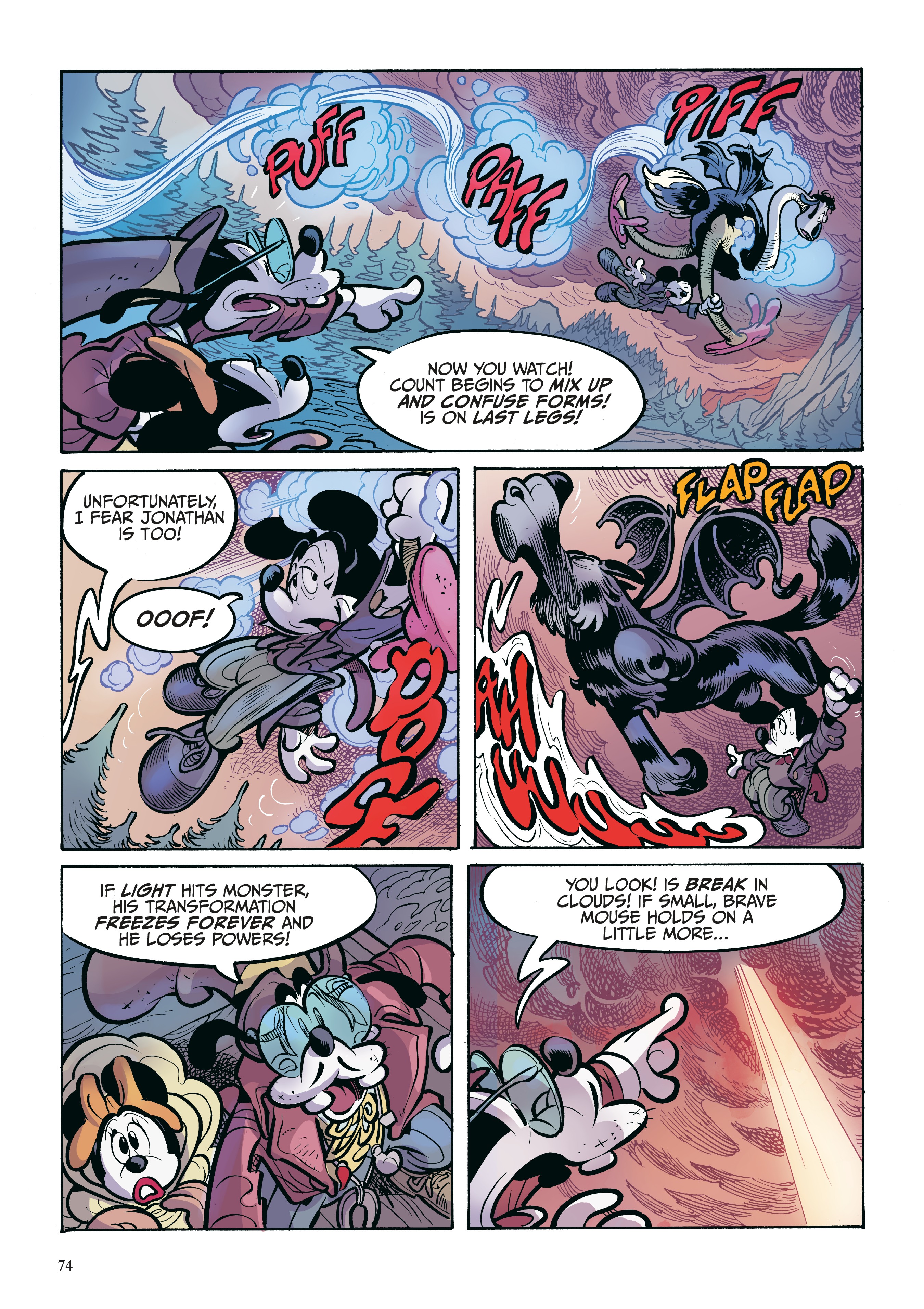 Disney Dracula starring Mickey Mouse (2019) issue 1 - Page 74