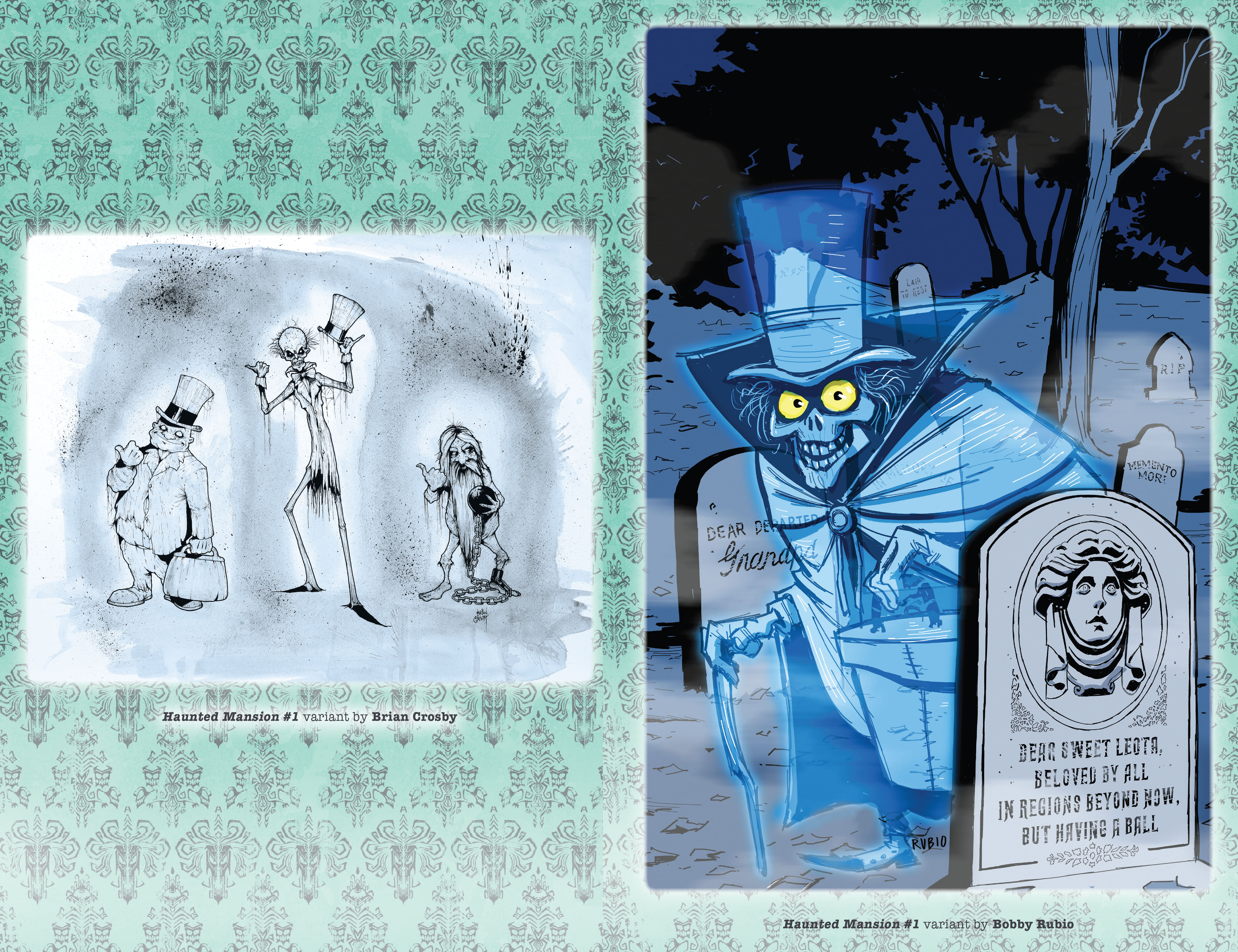 Disney Kingdoms: Haunted Mansion (2020) issue TPB - Page 110