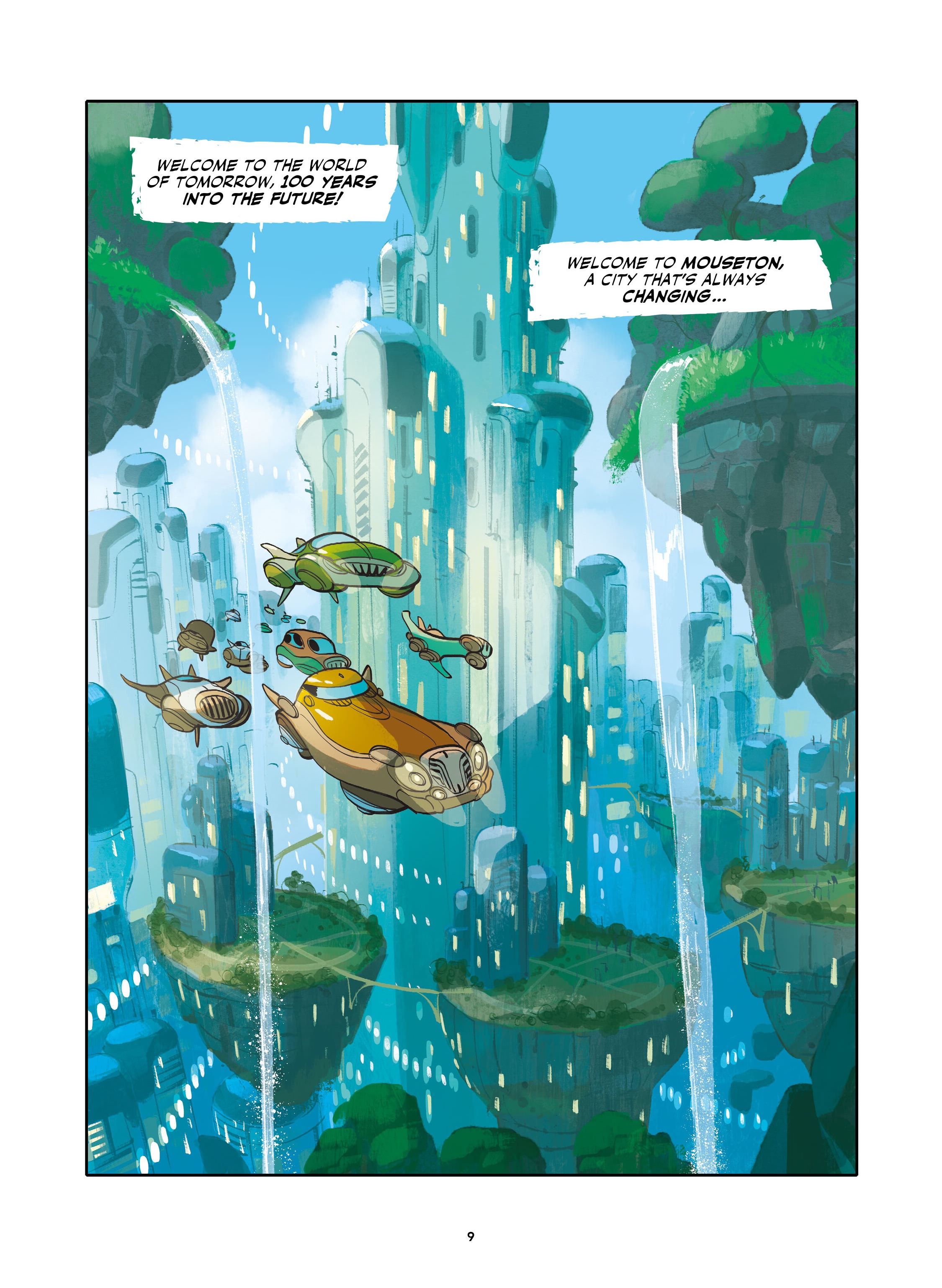 <{ $series->title }} issue Vol. 1 - Mickey and Donald Fantastic Futures - Page 10