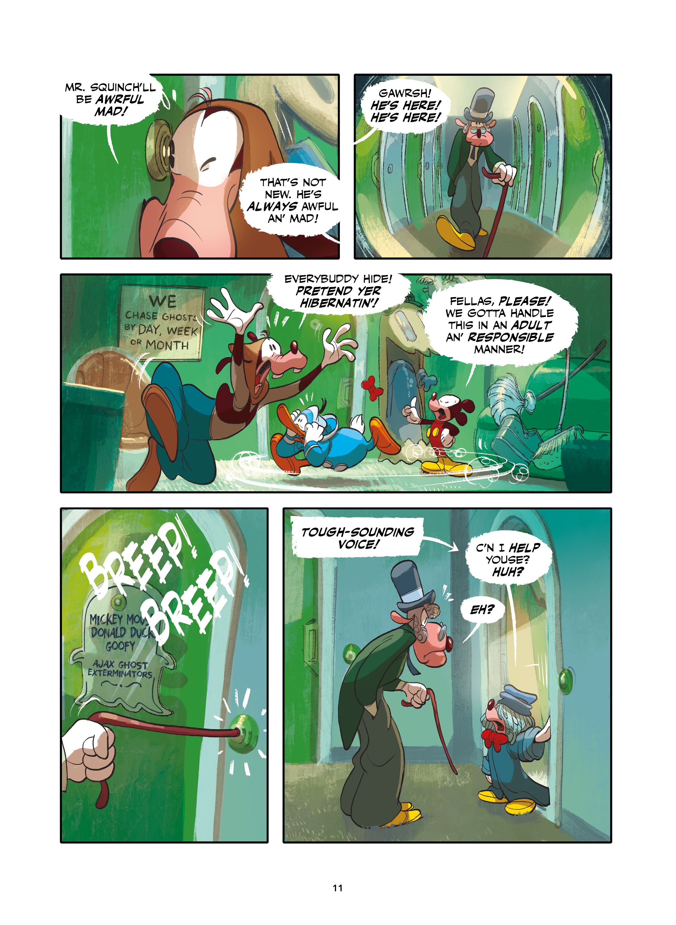 <{ $series->title }} issue Vol. 1 - Mickey and Donald Fantastic Futures - Page 12