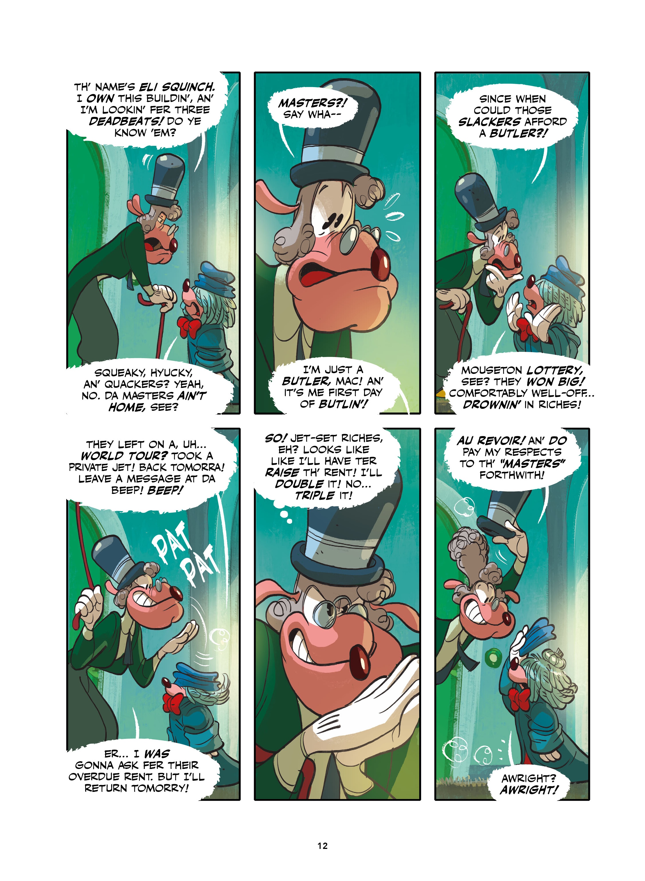 <{ $series->title }} issue Vol. 1 - Mickey and Donald Fantastic Futures - Page 13