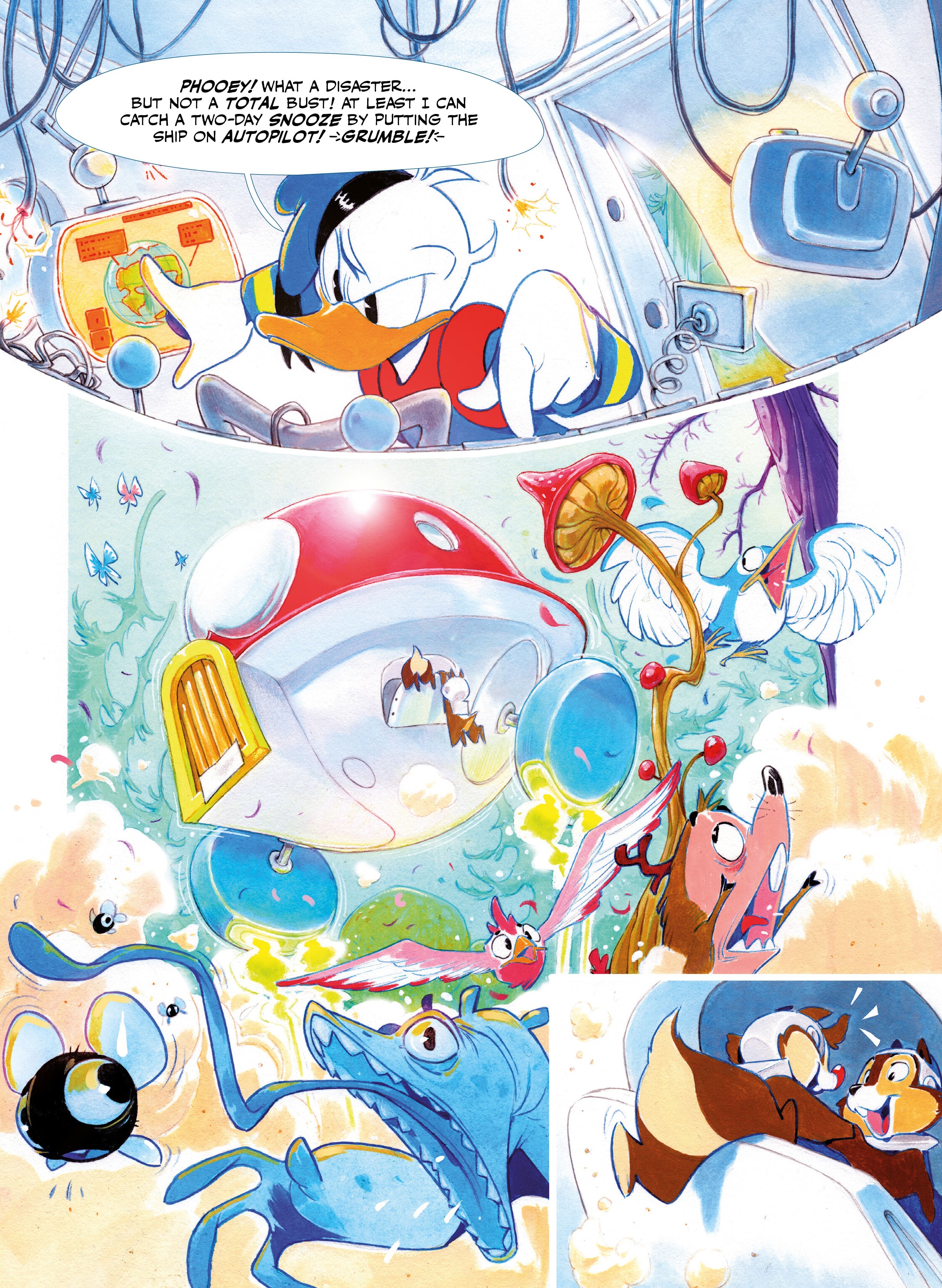 Disney Once Upon a Mouse... In the Future (2024-) issue Vol. 1 - Mickey and Donald Fantastic Futures - Page 132