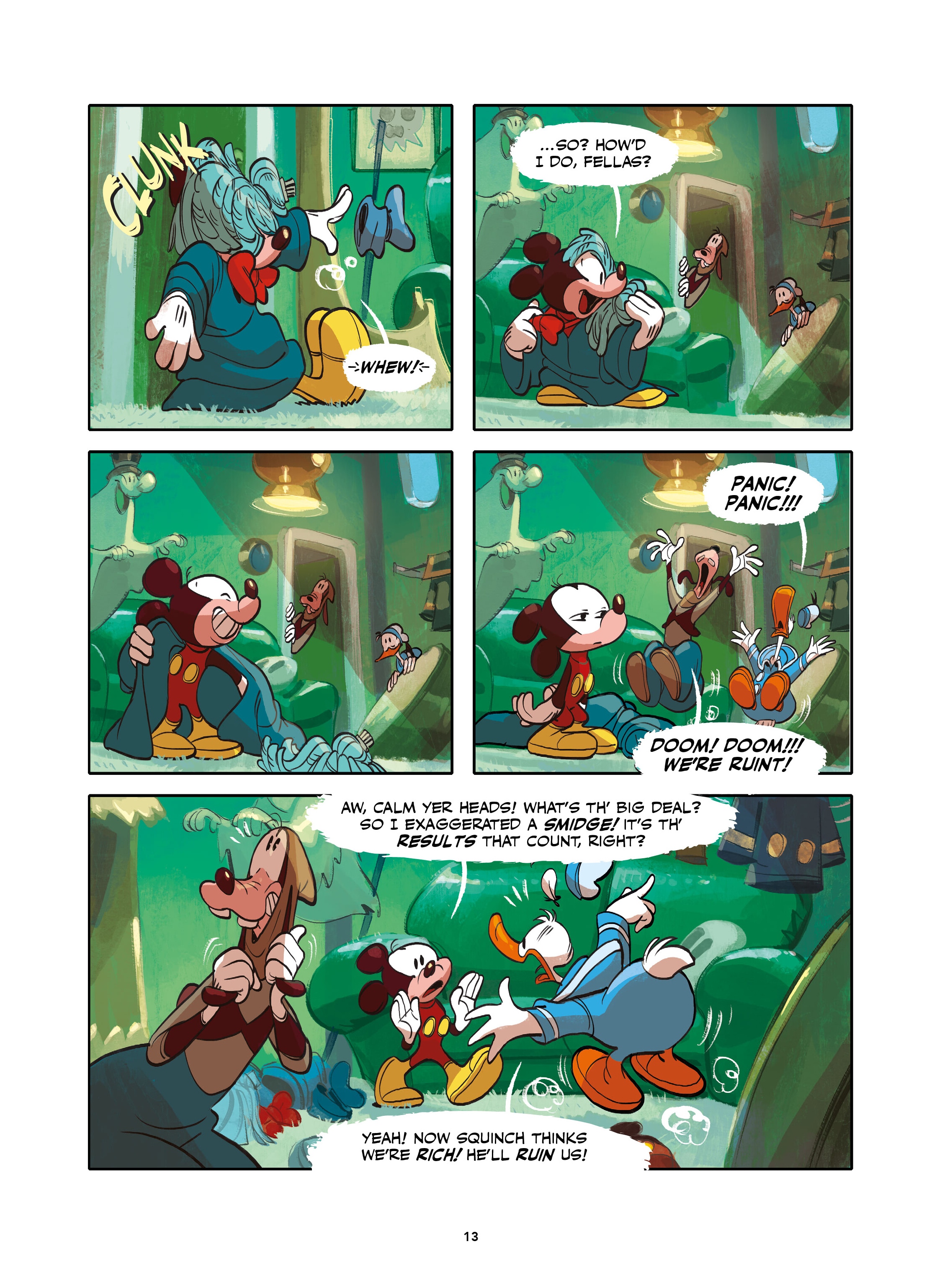 <{ $series->title }} issue Vol. 1 - Mickey and Donald Fantastic Futures - Page 14