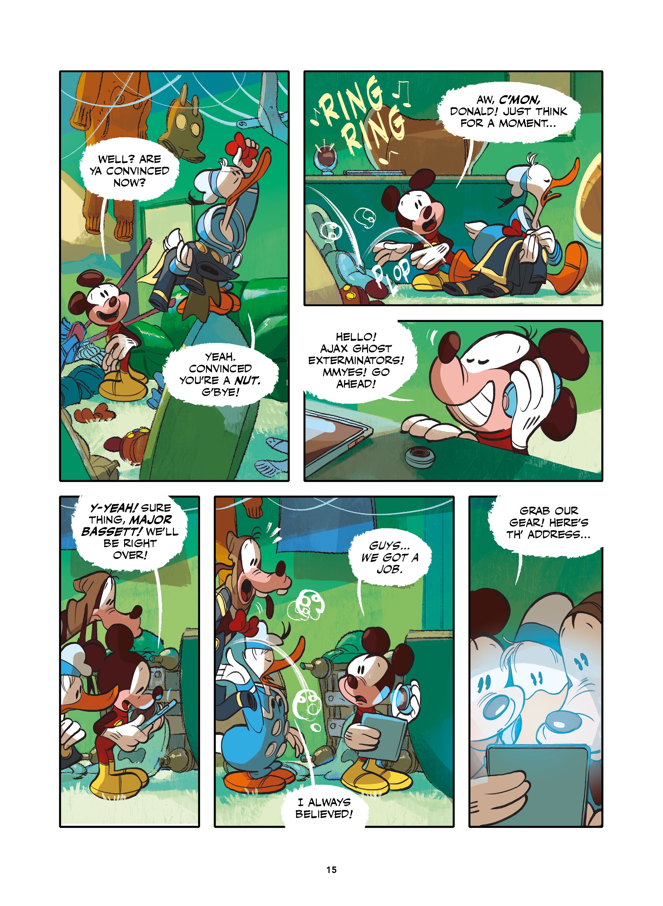 Disney Once Upon a Mouse... In the Future (2024-) issue Vol. 1 - Mickey and Donald Fantastic Futures - Page 16