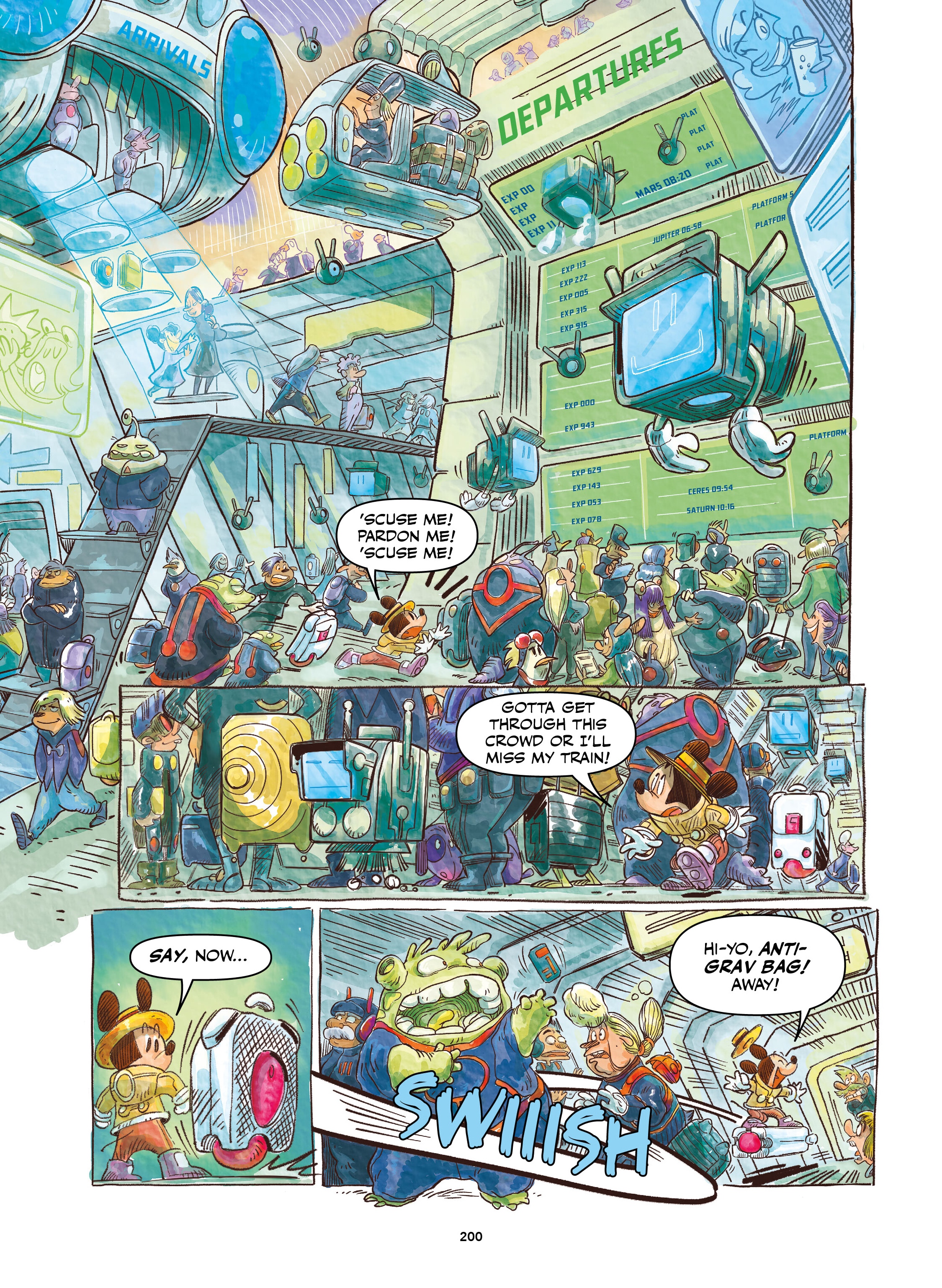 Disney Once Upon a Mouse... In the Future (2024-) issue Vol. 1 - Mickey and Donald Fantastic Futures - Page 201