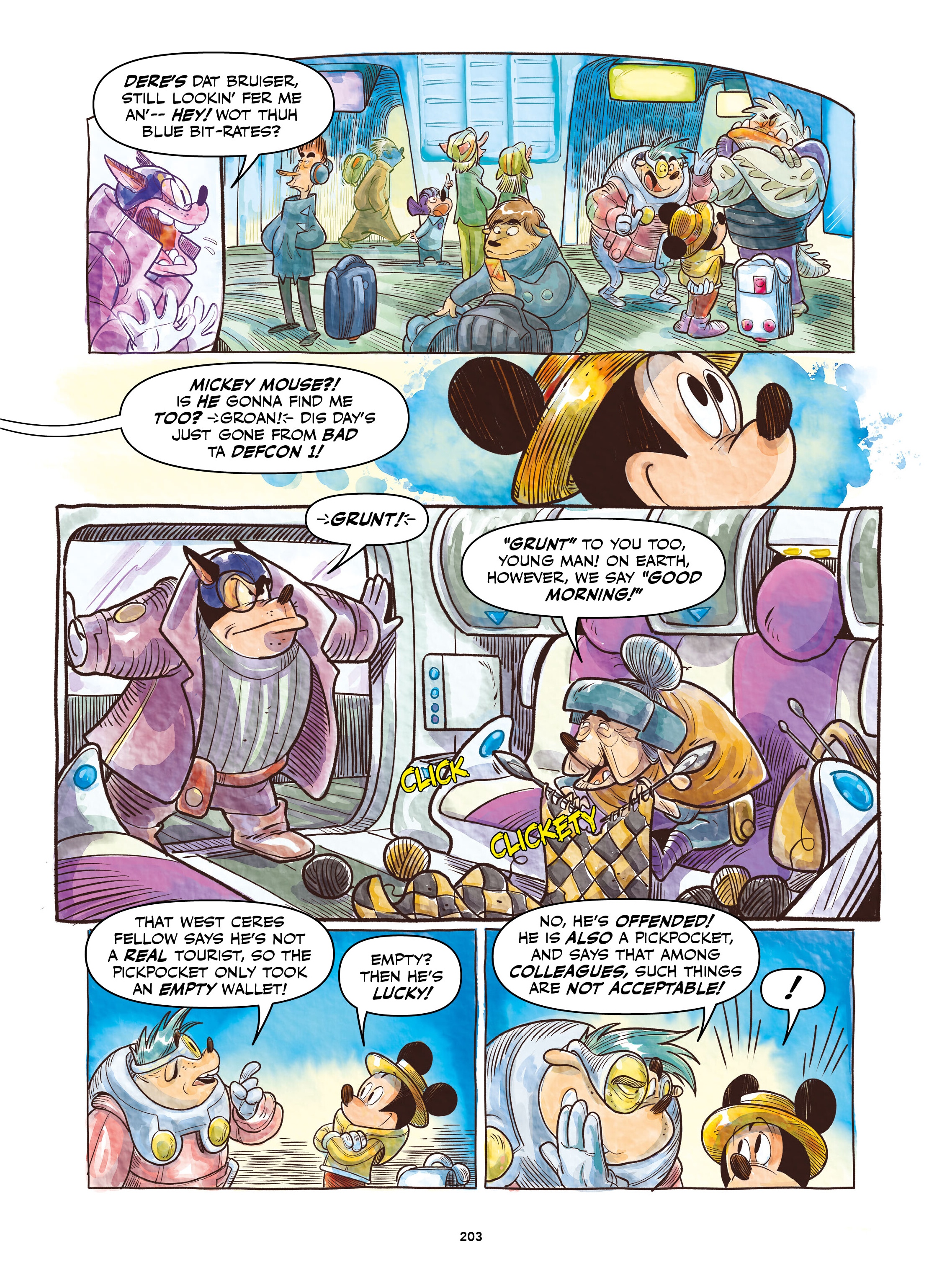 Disney Once Upon a Mouse... In the Future (2024-) issue Vol. 1 - Mickey and Donald Fantastic Futures - Page 204