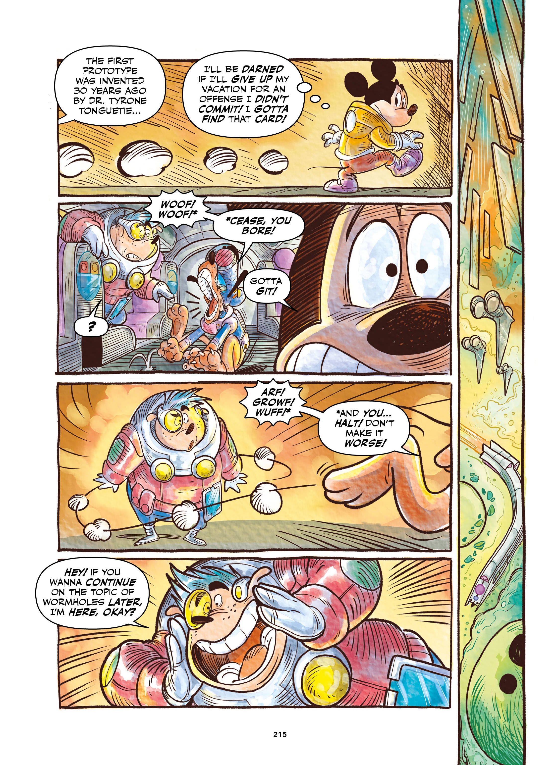 Disney Once Upon a Mouse... In the Future (2024-) issue Vol. 1 - Mickey and Donald Fantastic Futures - Page 216