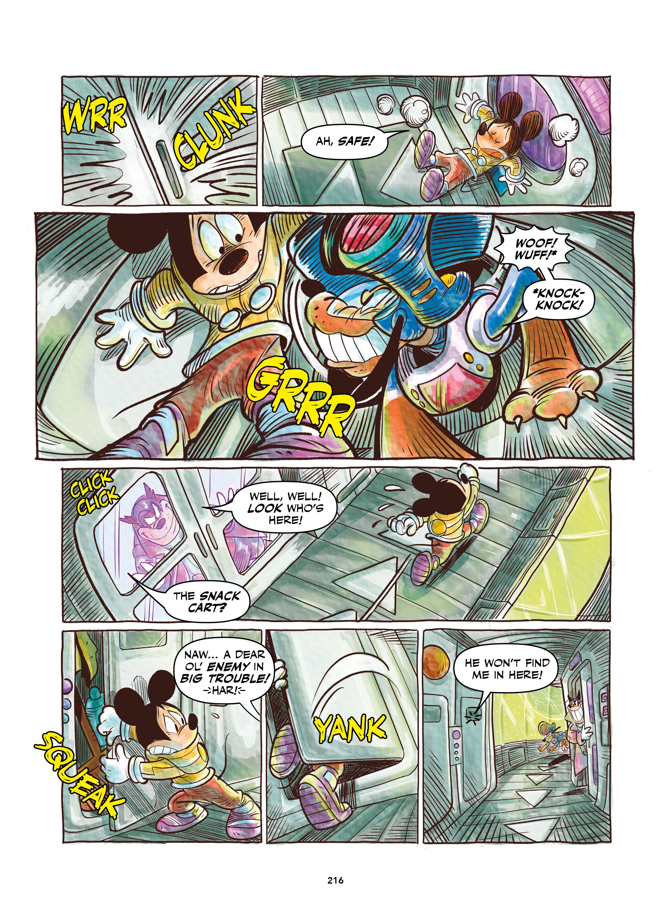 Disney Once Upon a Mouse... In the Future (2024-) issue Vol. 1 - Mickey and Donald Fantastic Futures - Page 217