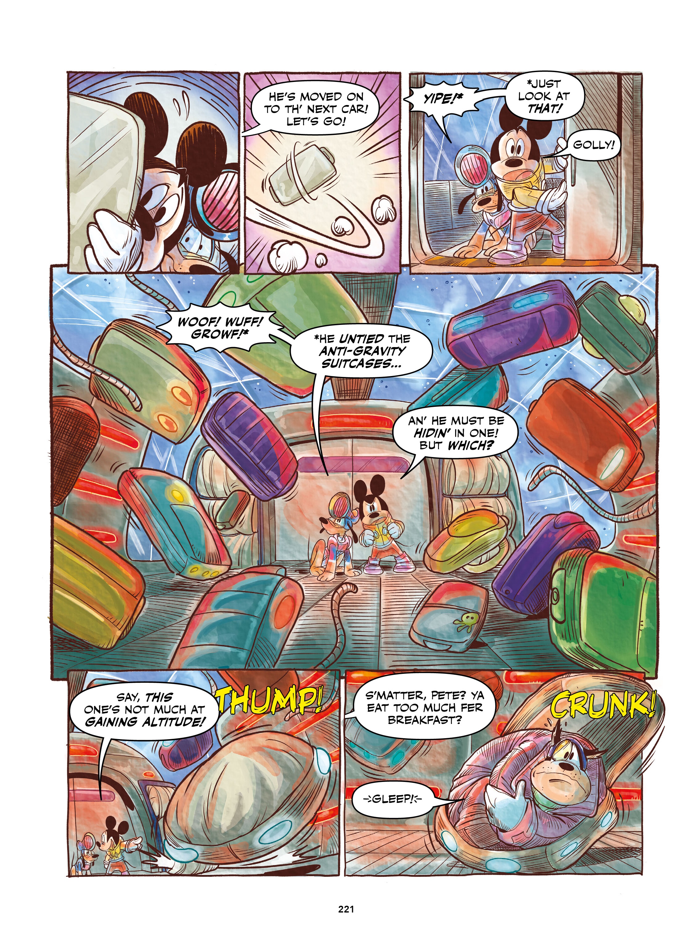 Disney Once Upon a Mouse... In the Future (2024-) issue Vol. 1 - Mickey and Donald Fantastic Futures - Page 222