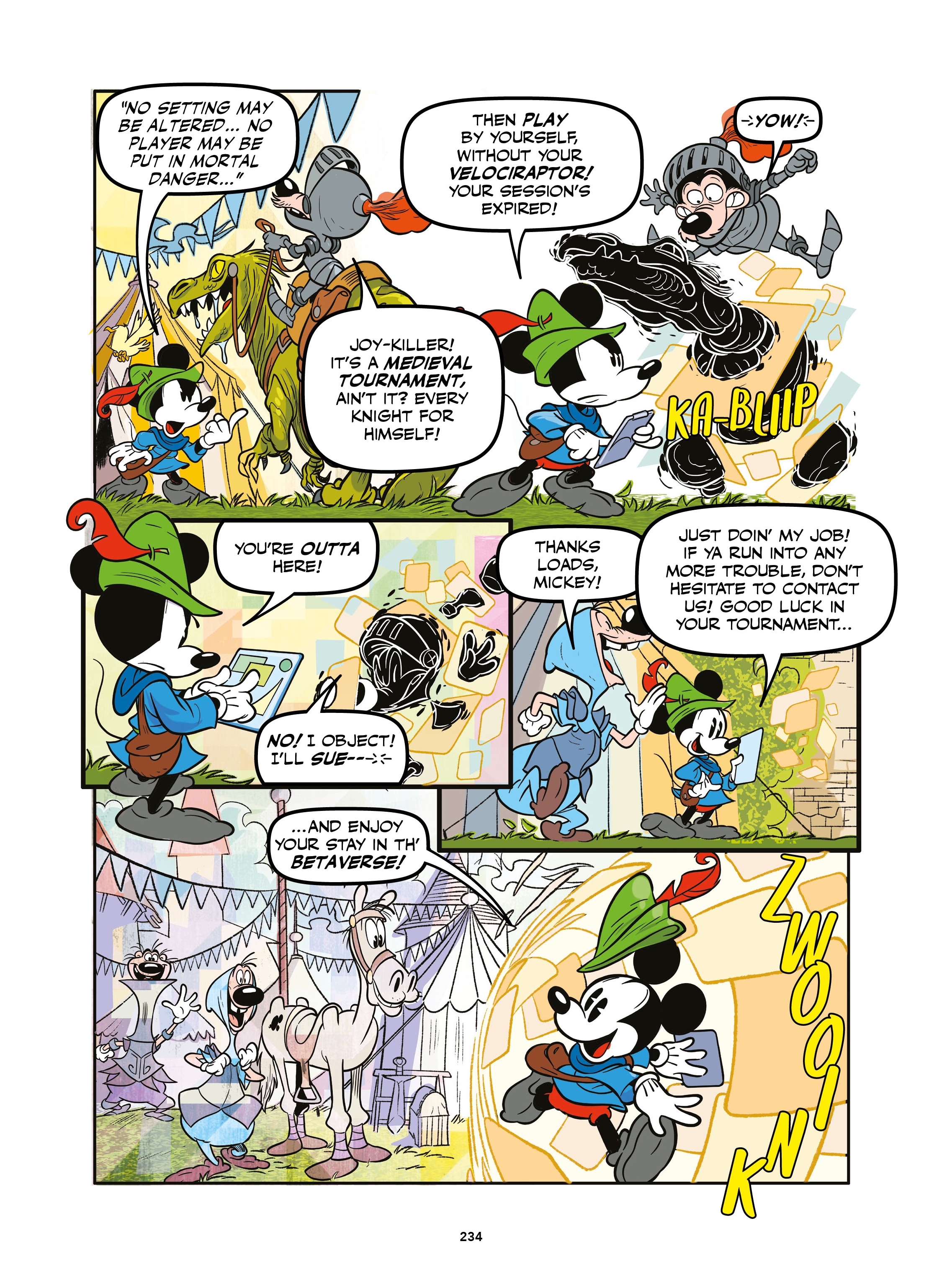 Disney Once Upon a Mouse... In the Future (2024-) issue Vol. 1 - Mickey and Donald Fantastic Futures - Page 235