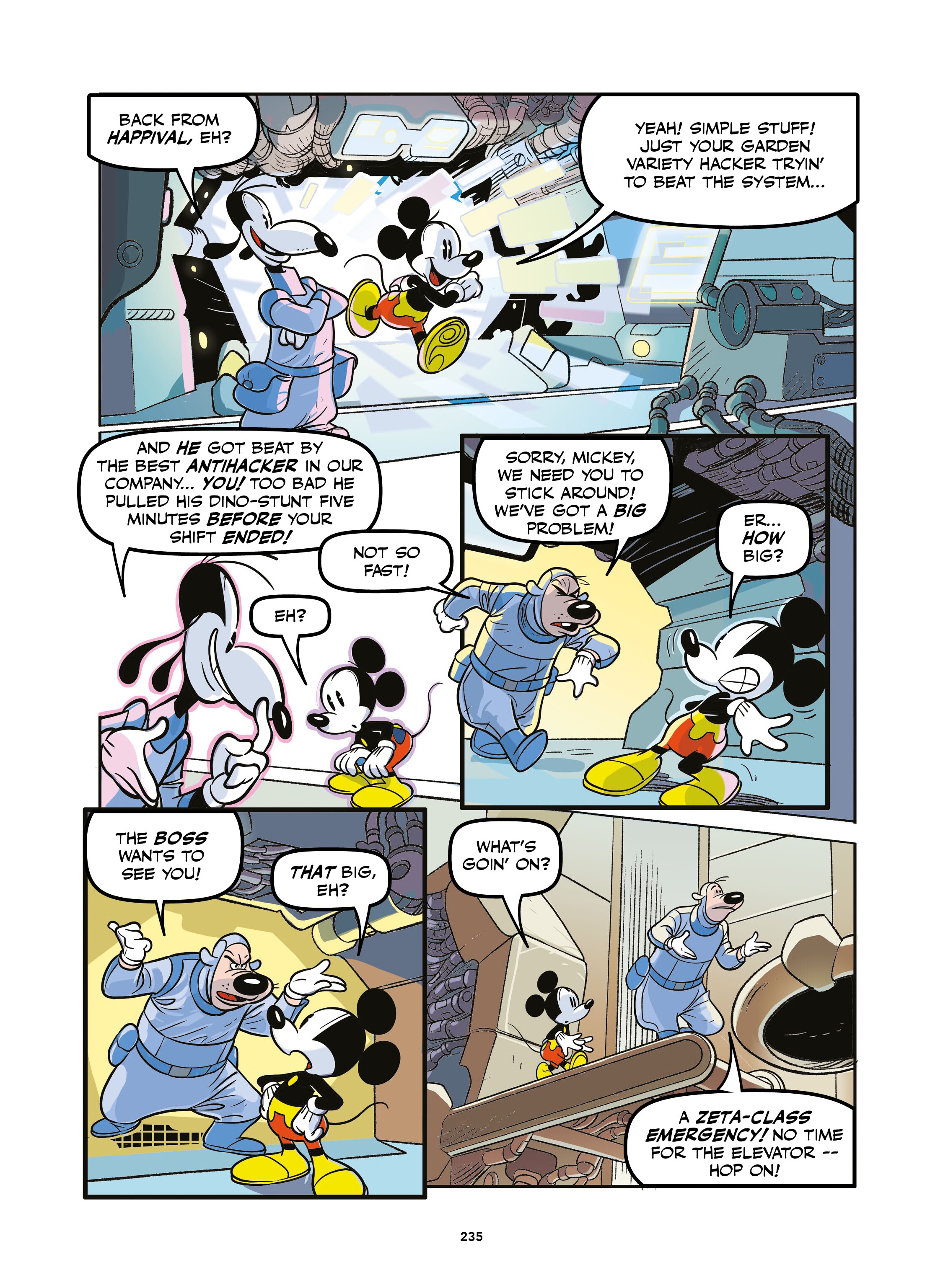 Disney Once Upon a Mouse... In the Future (2024-) issue Vol. 1 - Mickey and Donald Fantastic Futures - Page 236