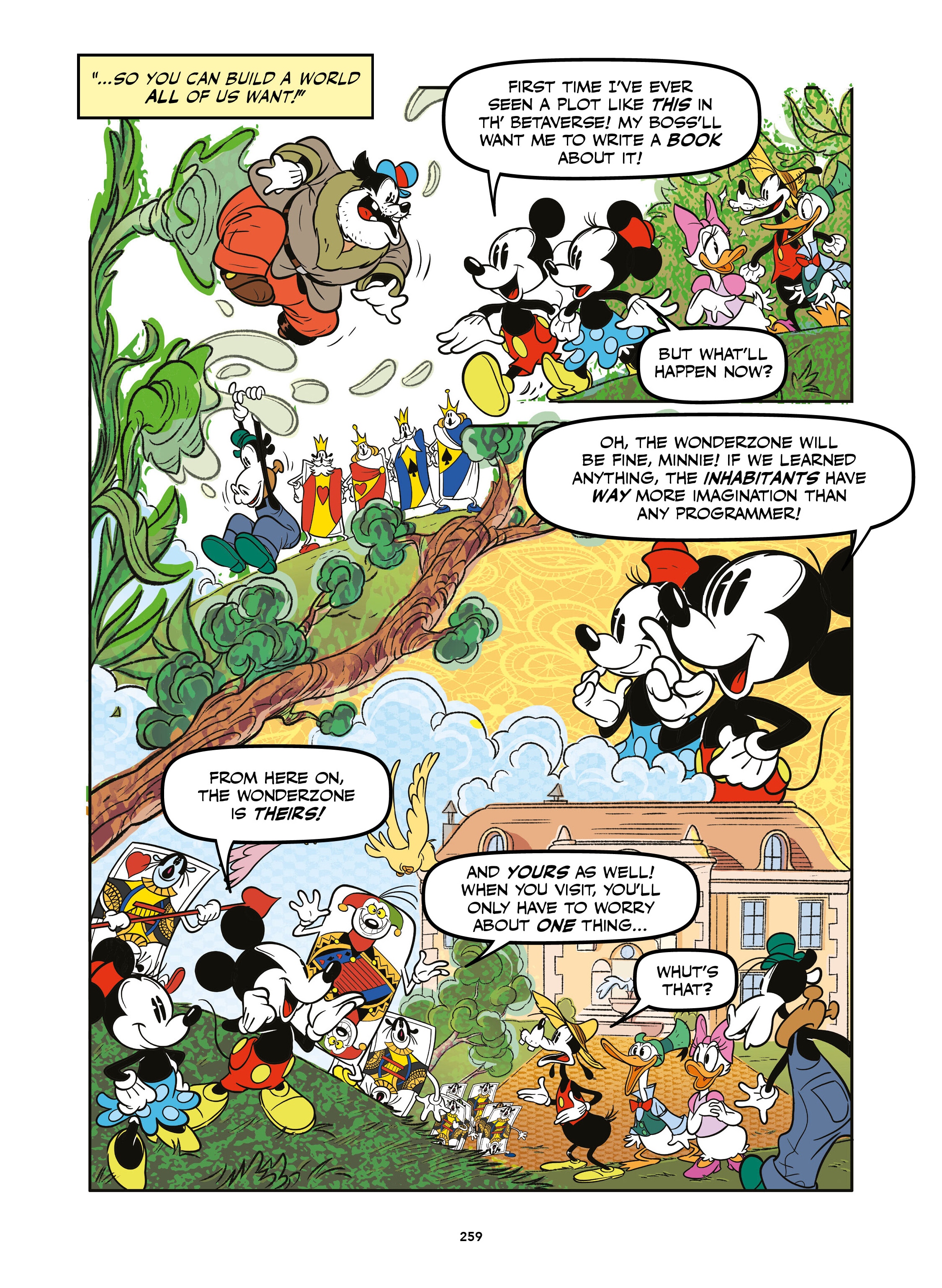 Disney Once Upon a Mouse... In the Future (2024-) issue Vol. 1 - Mickey and Donald Fantastic Futures - Page 260