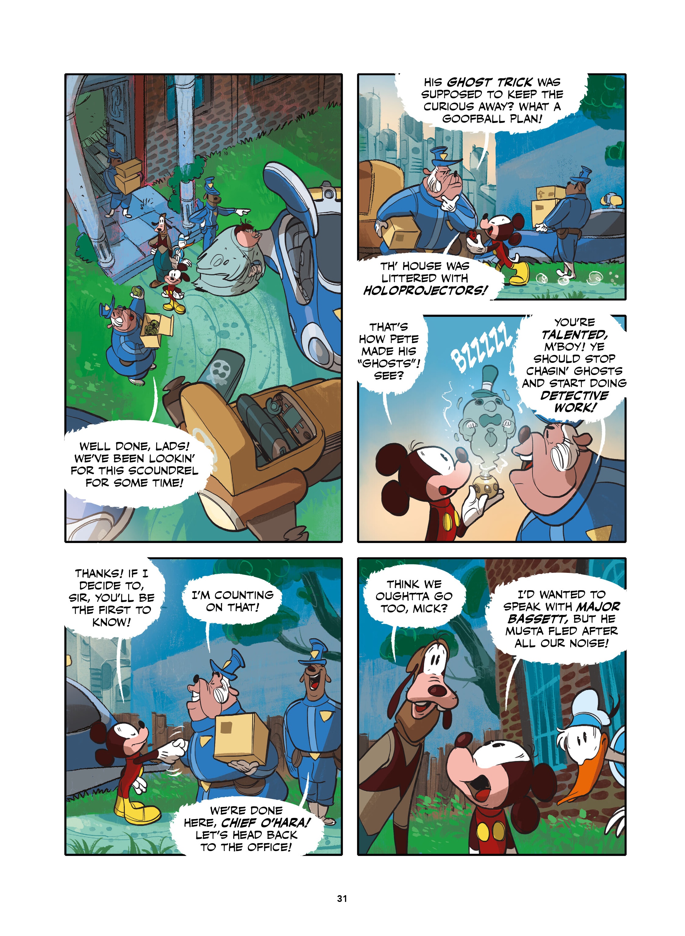 Disney Once Upon a Mouse... In the Future (2024-) issue Vol. 1 - Mickey and Donald Fantastic Futures - Page 32