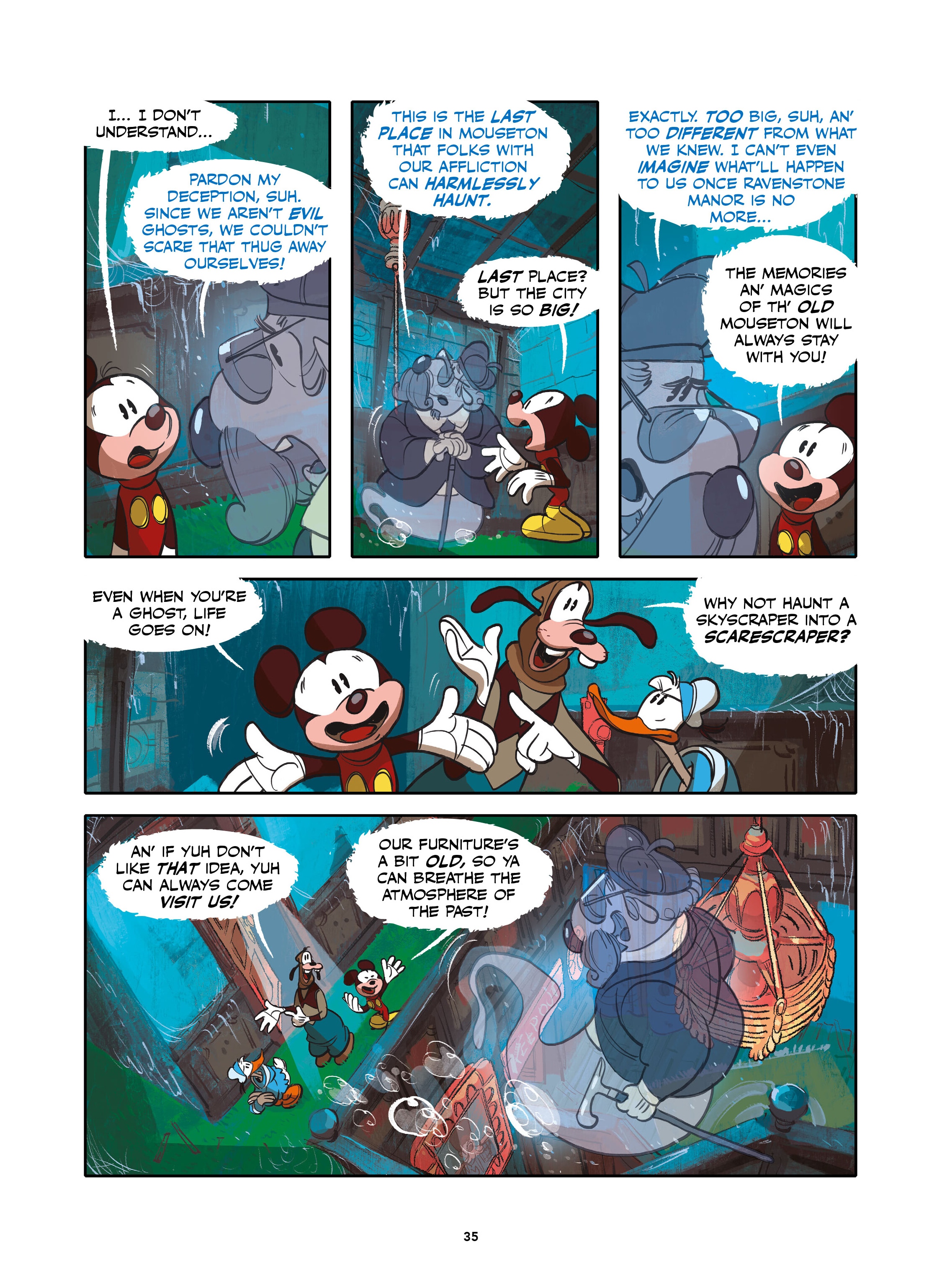 Disney Once Upon a Mouse... In the Future (2024-) issue Vol. 1 - Mickey and Donald Fantastic Futures - Page 36