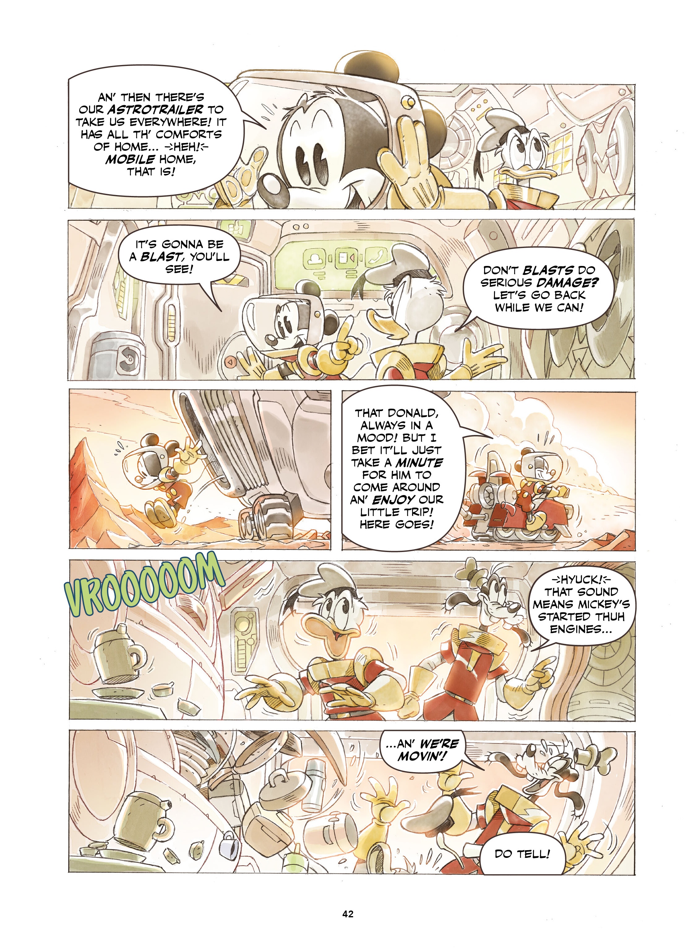 Disney Once Upon a Mouse... In the Future (2024-) issue Vol. 1 - Mickey and Donald Fantastic Futures - Page 43