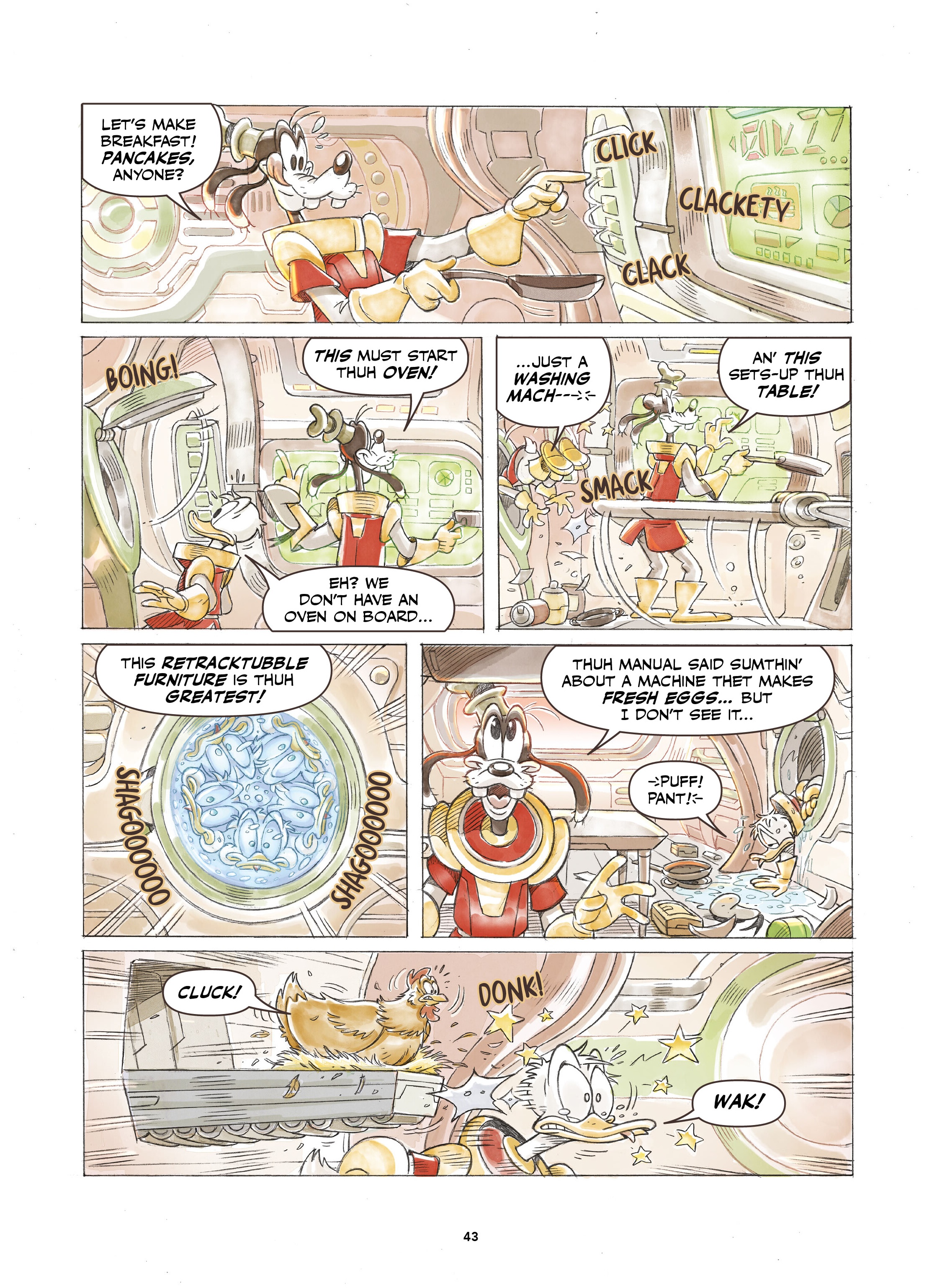 Disney Once Upon a Mouse... In the Future (2024-) issue Vol. 1 - Mickey and Donald Fantastic Futures - Page 44