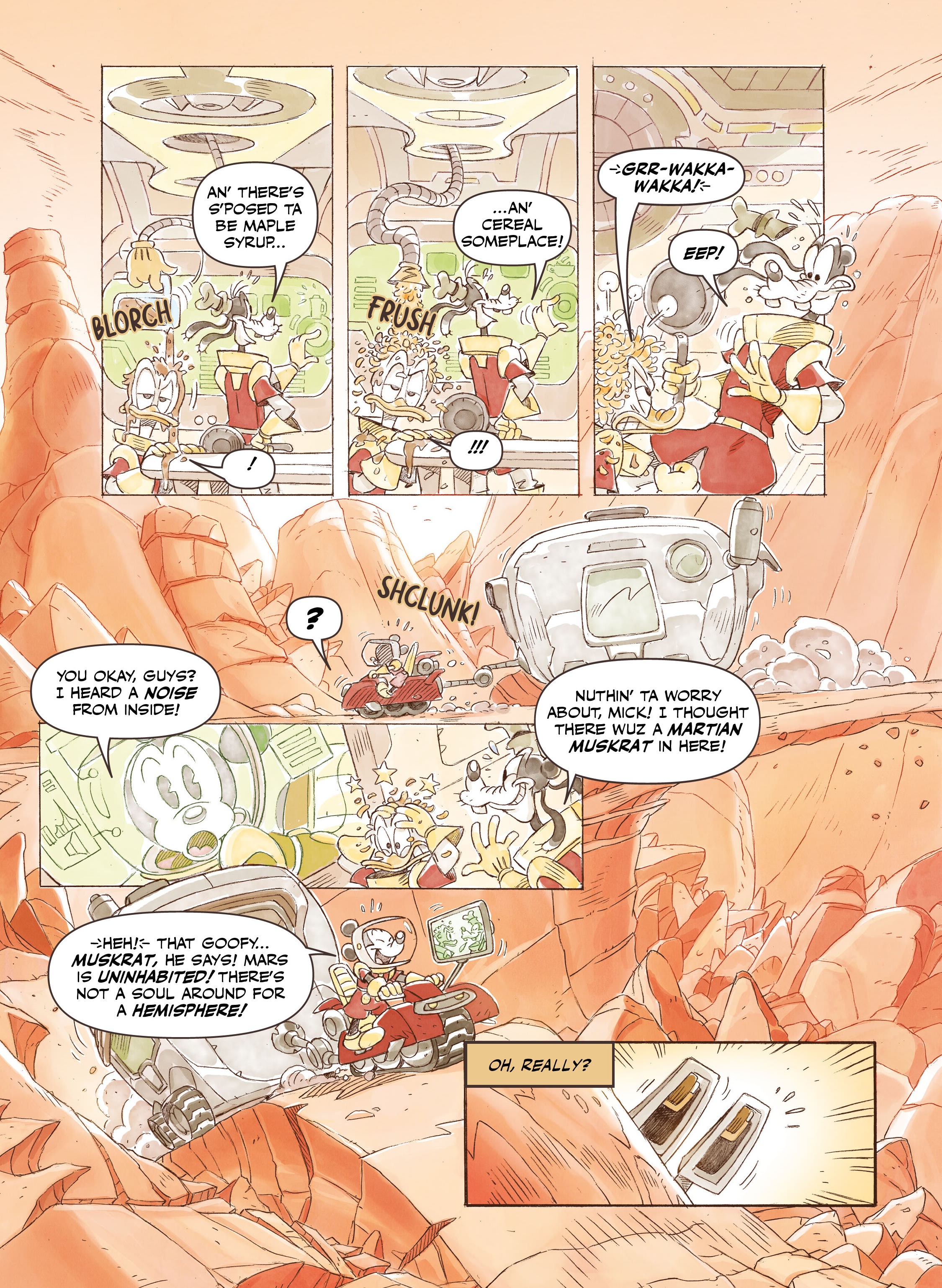 Disney Once Upon a Mouse... In the Future (2024-) issue Vol. 1 - Mickey and Donald Fantastic Futures - Page 45