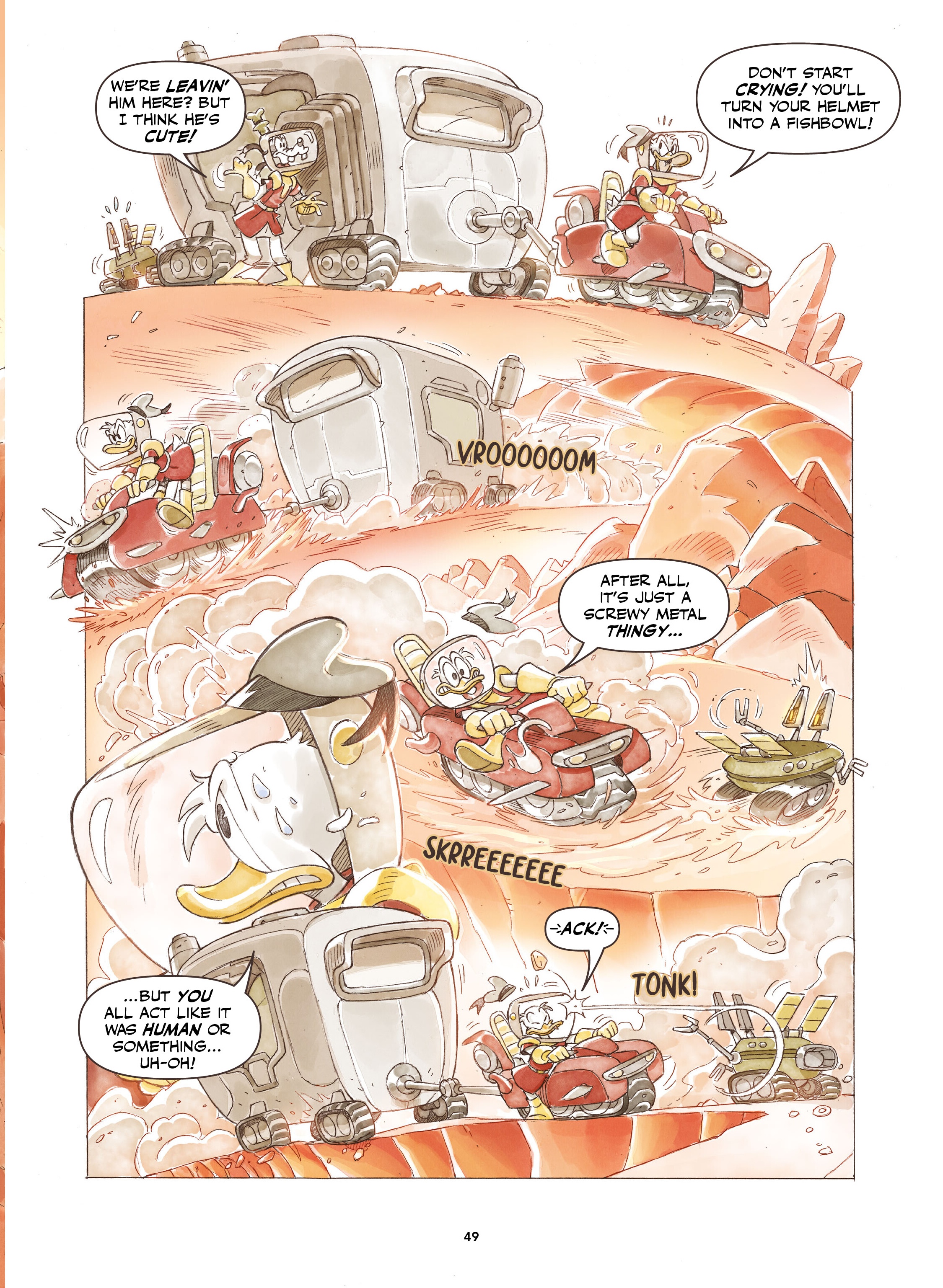 Disney Once Upon a Mouse... In the Future (2024-) issue Vol. 1 - Mickey and Donald Fantastic Futures - Page 50