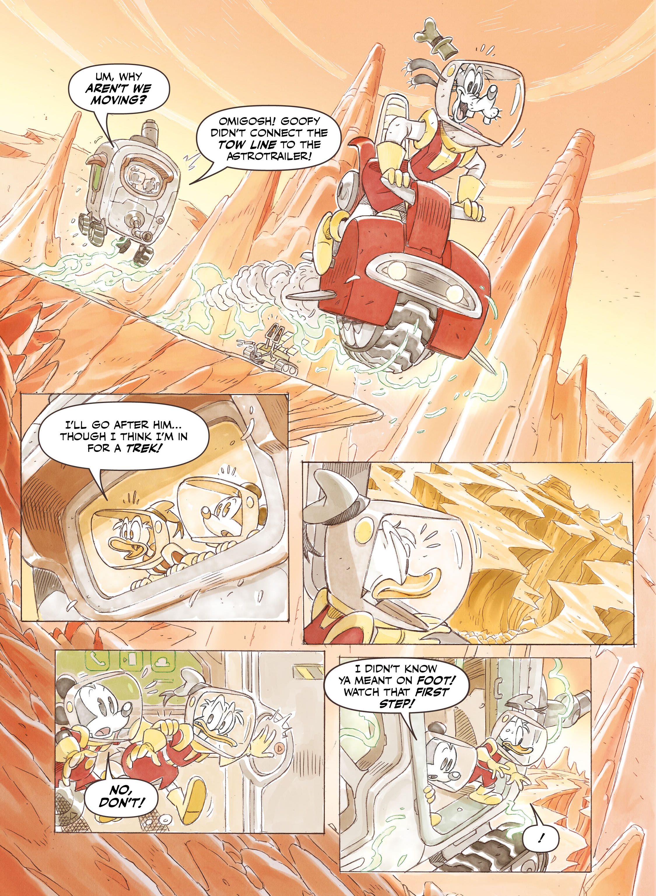 Disney Once Upon a Mouse... In the Future (2024-) issue Vol. 1 - Mickey and Donald Fantastic Futures - Page 55