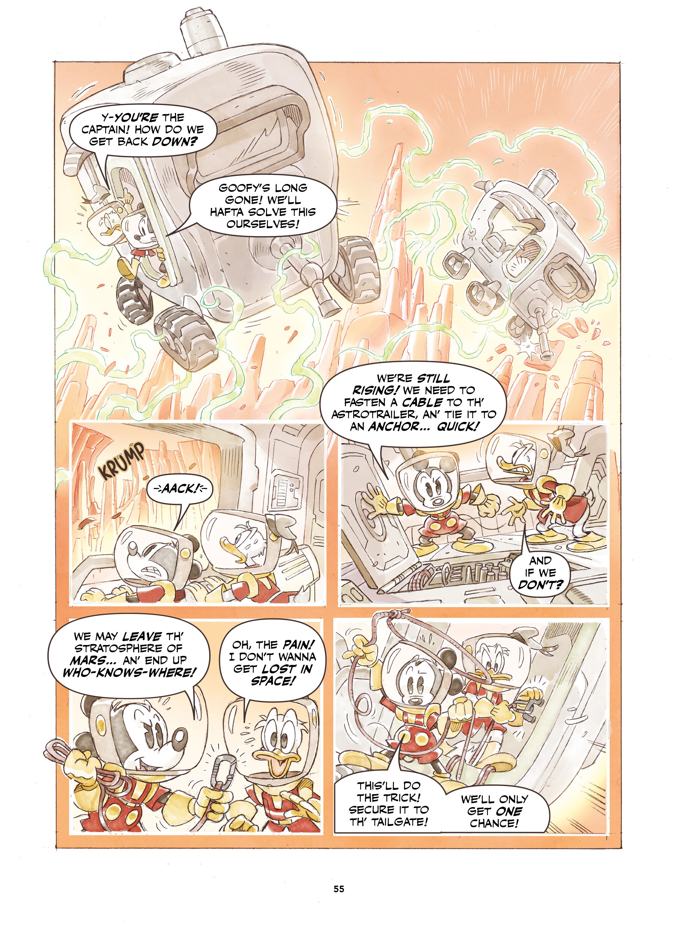 Disney Once Upon a Mouse... In the Future (2024-) issue Vol. 1 - Mickey and Donald Fantastic Futures - Page 56