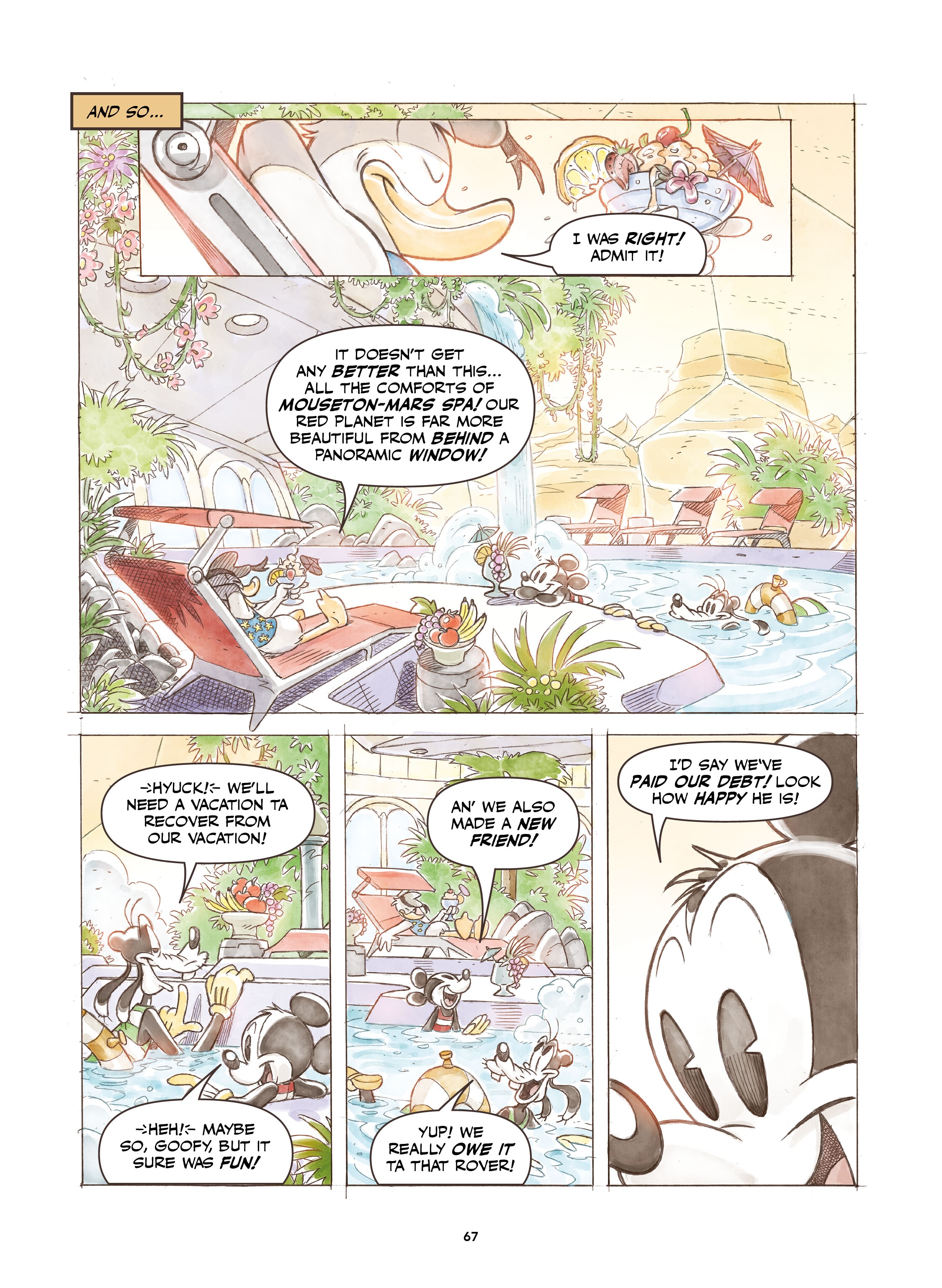 Disney Once Upon a Mouse... In the Future (2024-) issue Vol. 1 - Mickey and Donald Fantastic Futures - Page 68