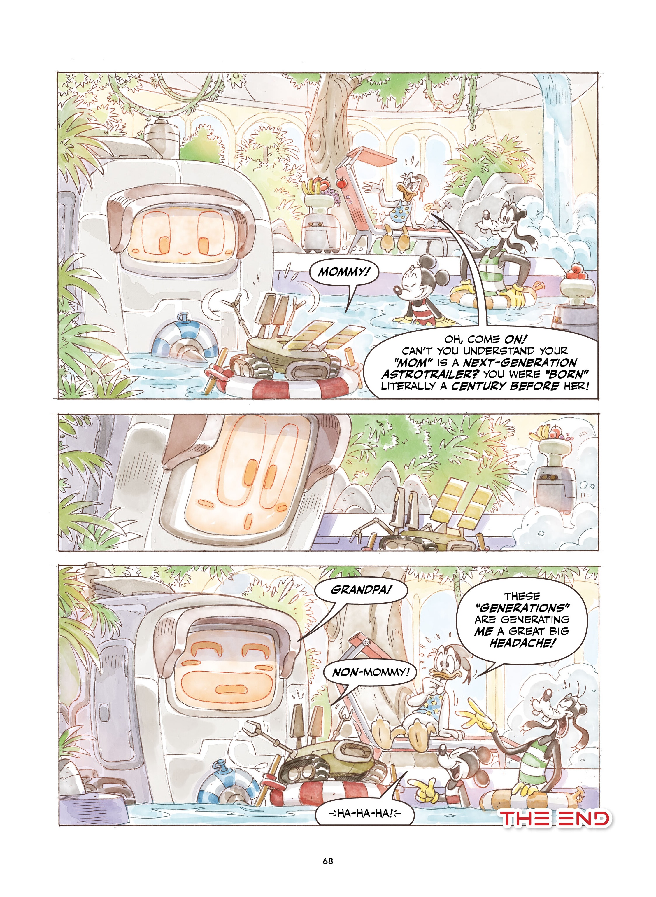 Disney Once Upon a Mouse... In the Future (2024-) issue Vol. 1 - Mickey and Donald Fantastic Futures - Page 69